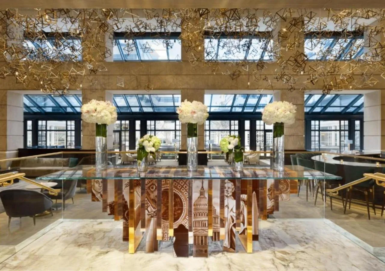 Lobby or reception in Fairmont Washington DC Gold Experience