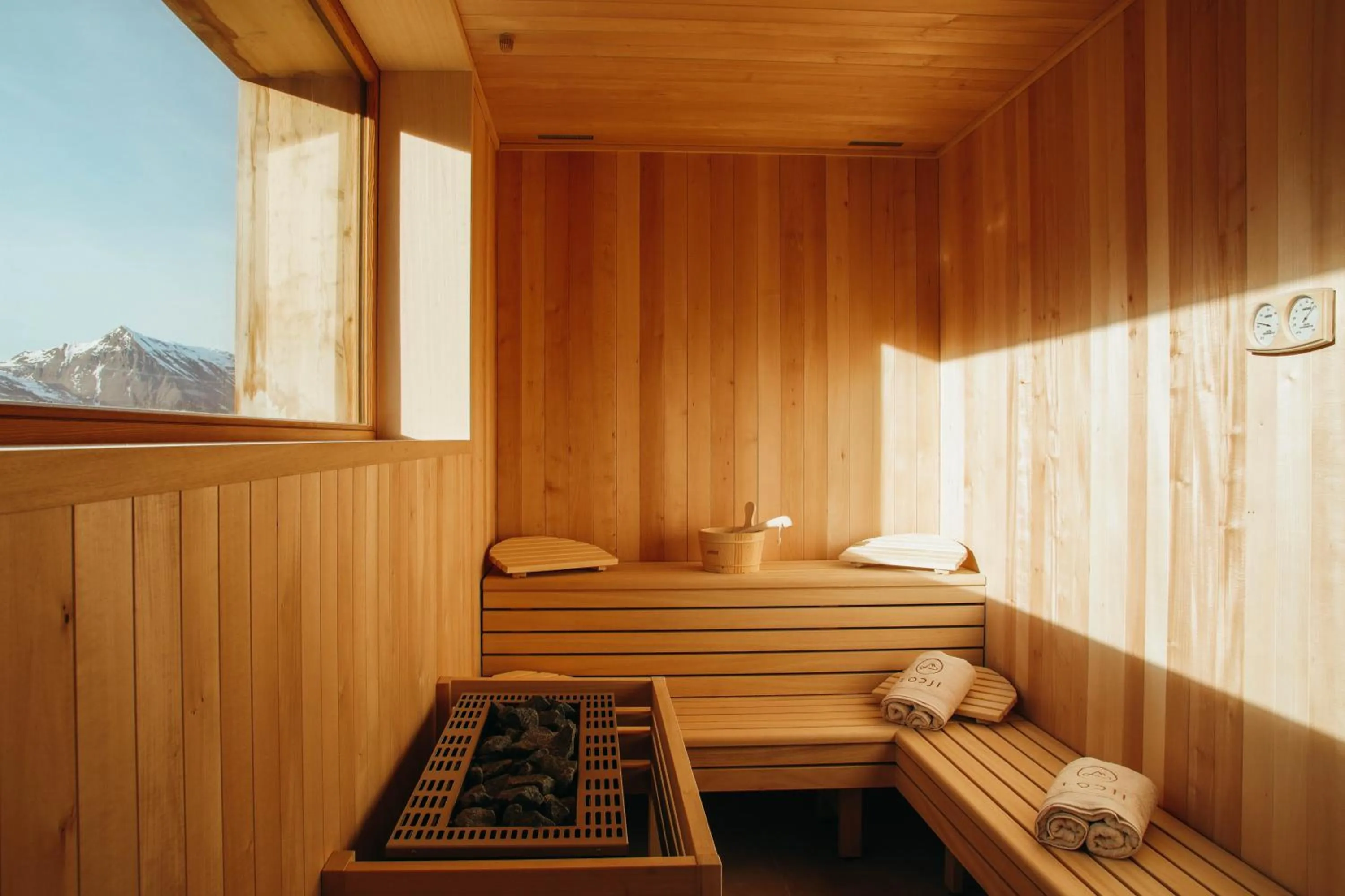 Sauna in Lodji Hotel & spa