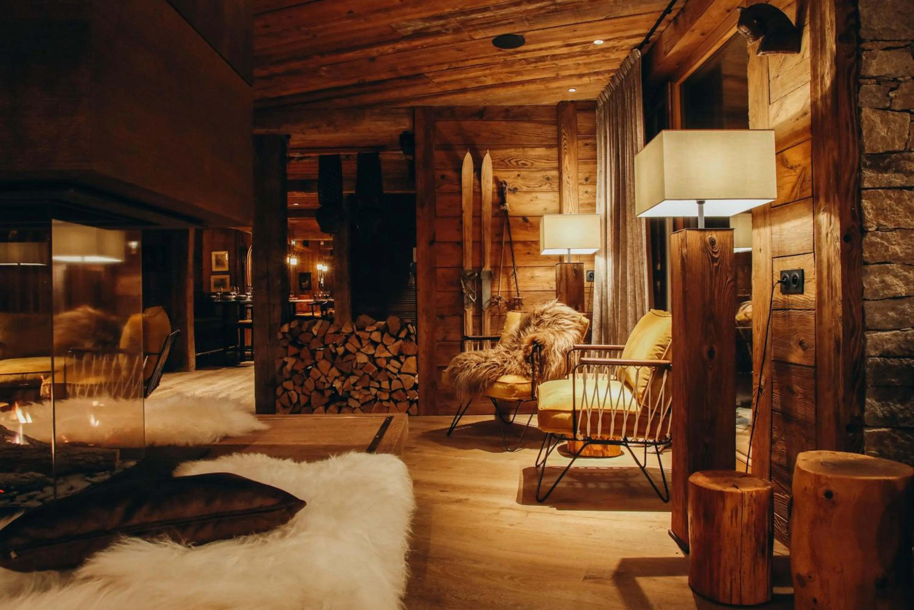 Seating area, Bed in Lodji Hotel & spa