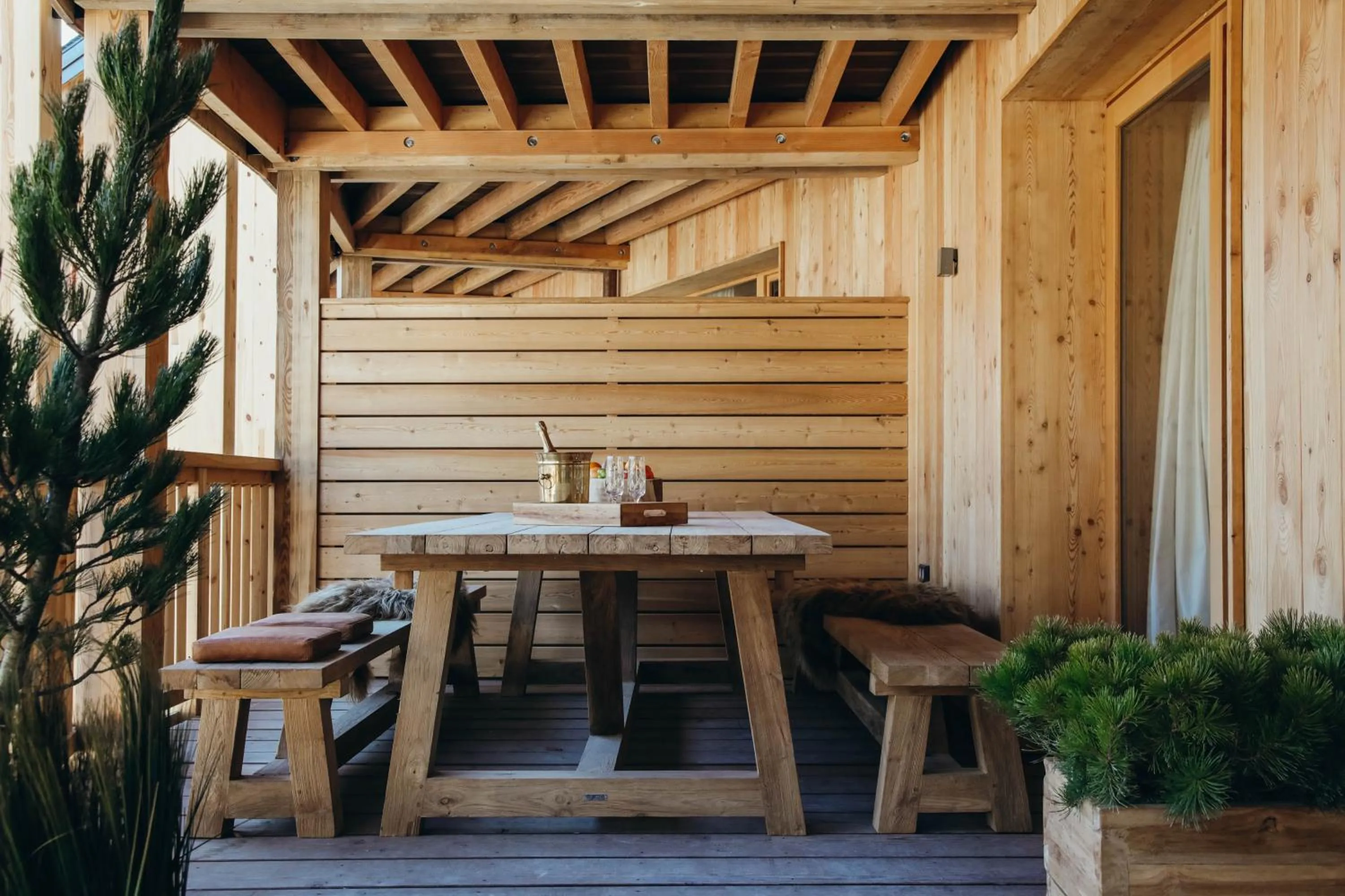 Balcony/Terrace in Lodji Hotel & spa