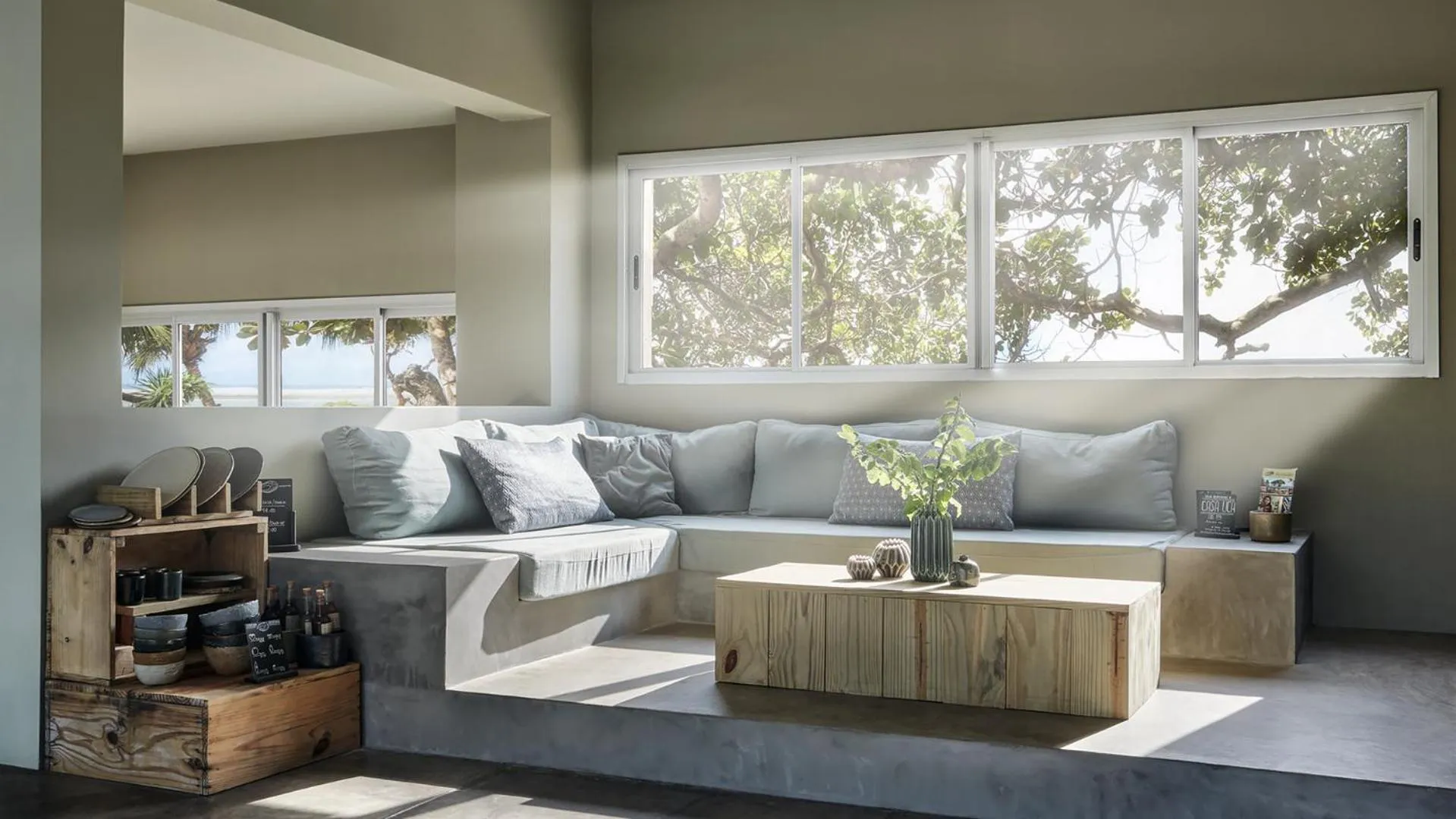 Living room in Casa Uca