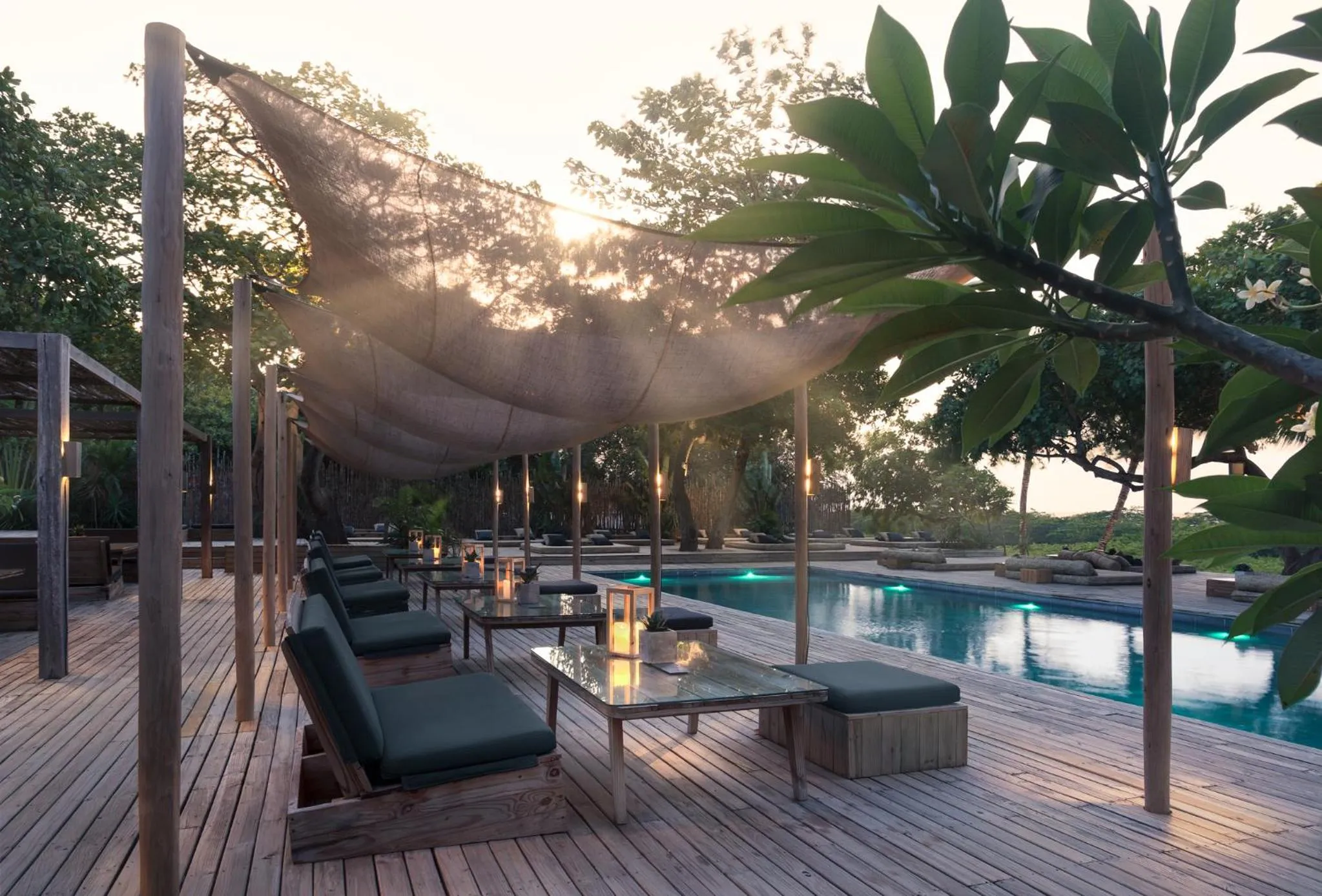 Swimming pool in Casa Uca