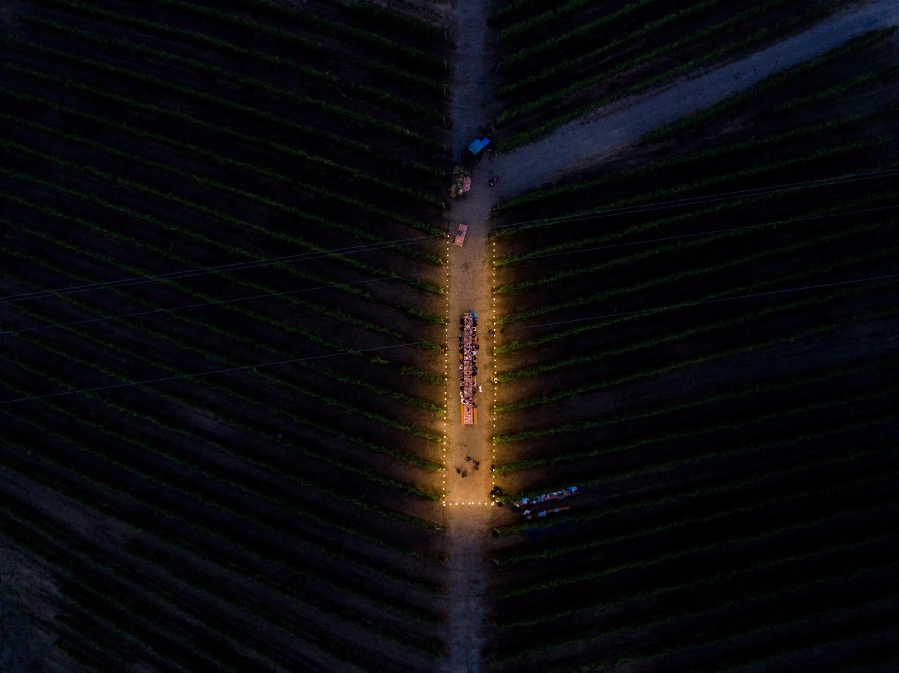 Night in Palagina la cascina