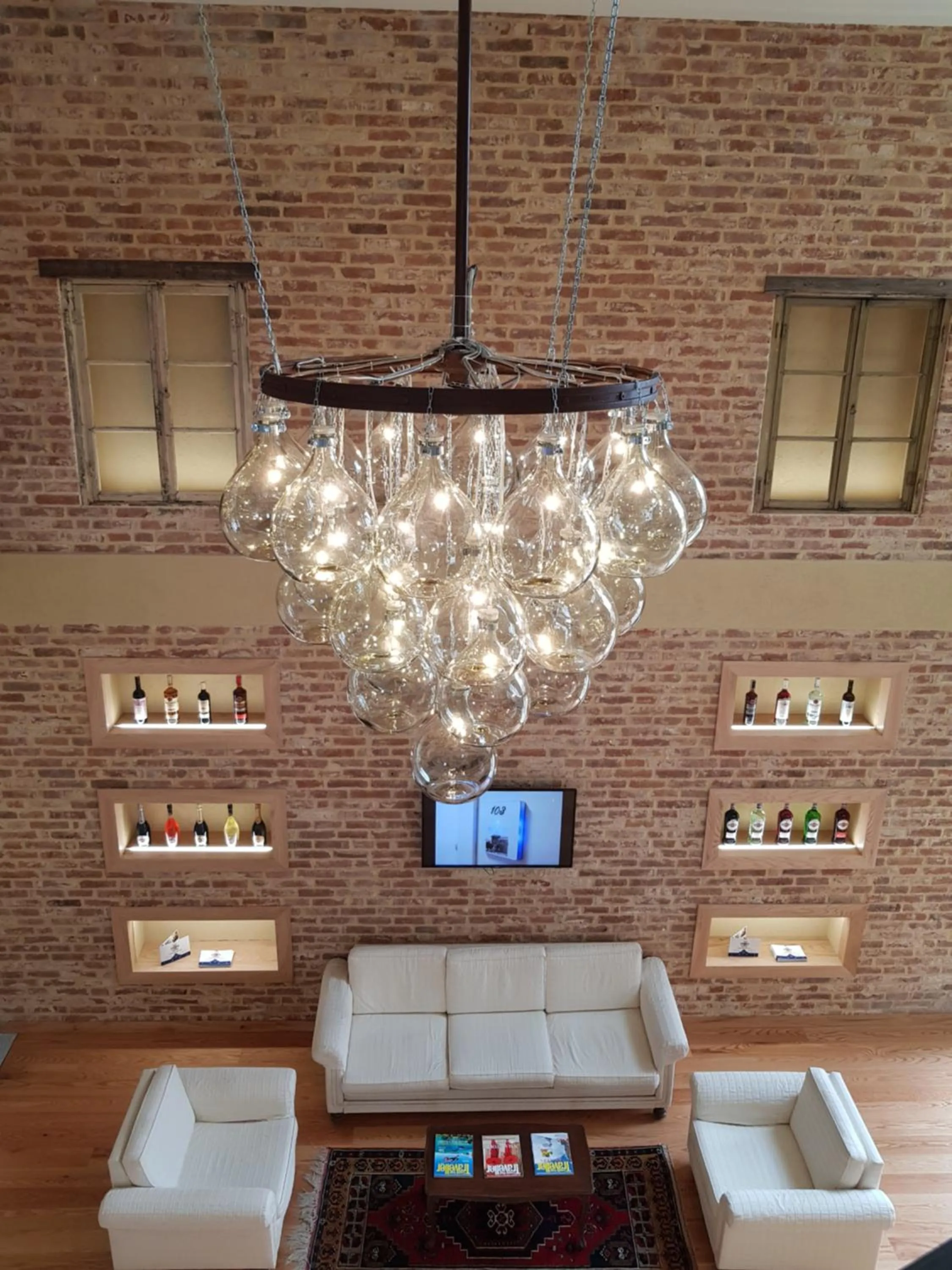 Living room in Cascina Speranza Hotel