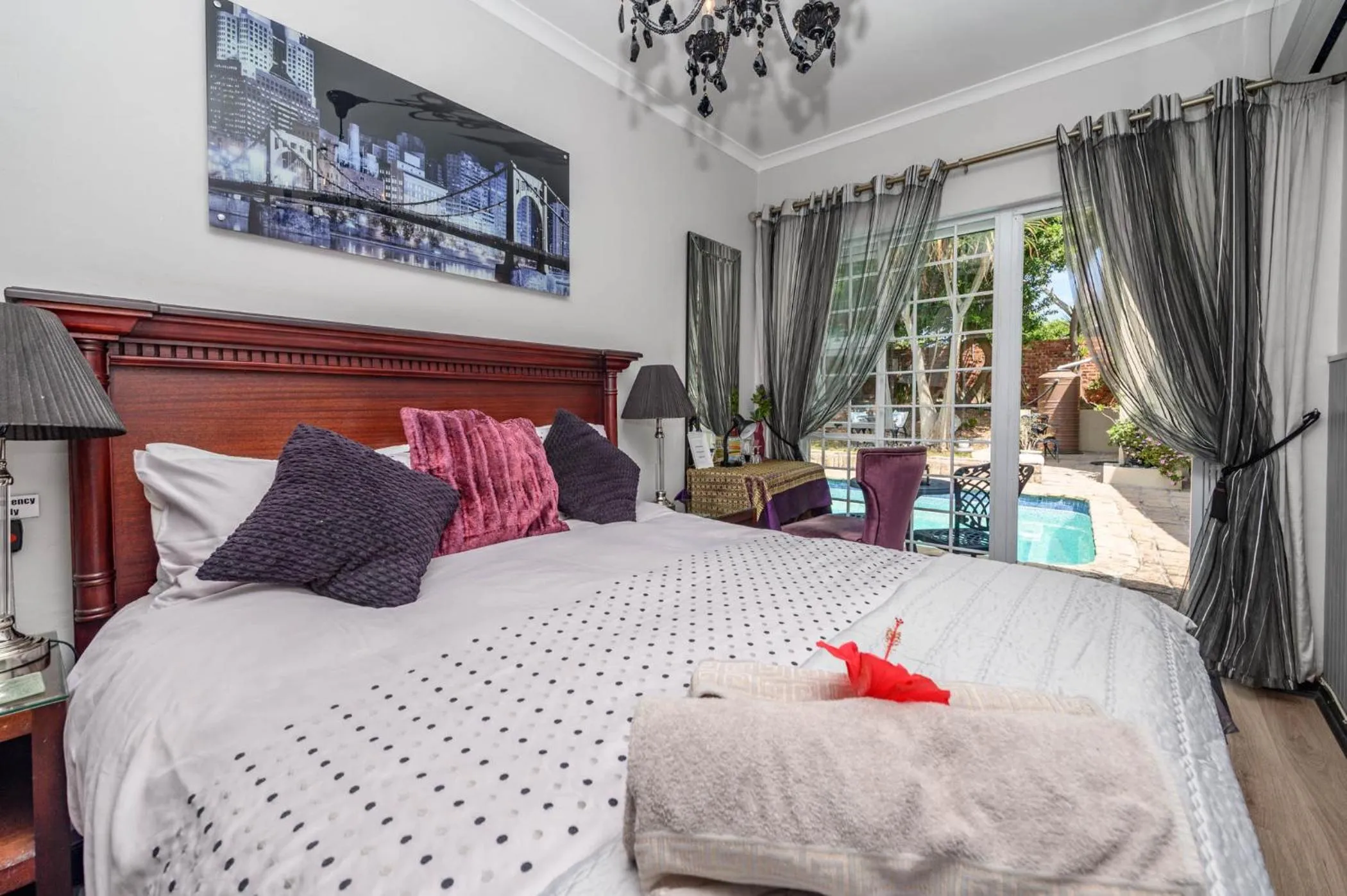 Photo of the whole room, Bed in Keiskama B & B