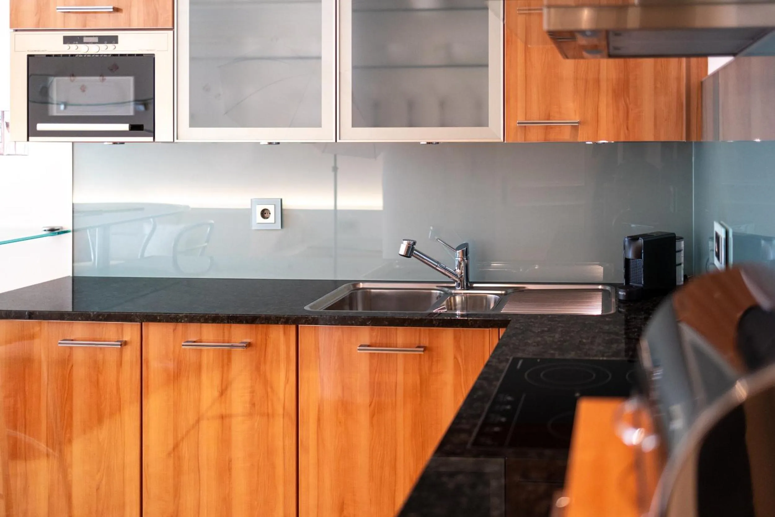 kitchen in Das Land-Palais - Your lovely Mountain Hideaway