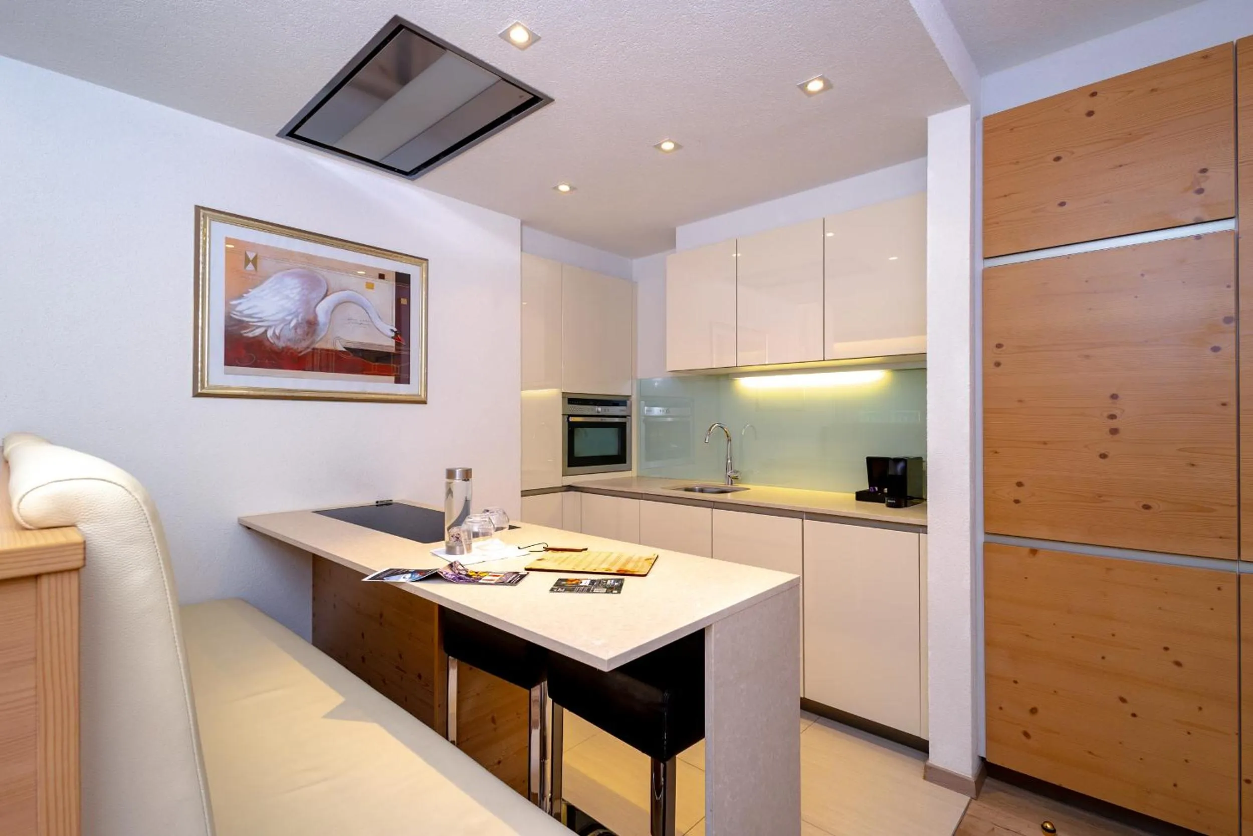 Kitchen or kitchenette in Das Land-Palais - Your lovely Mountain Hideaway