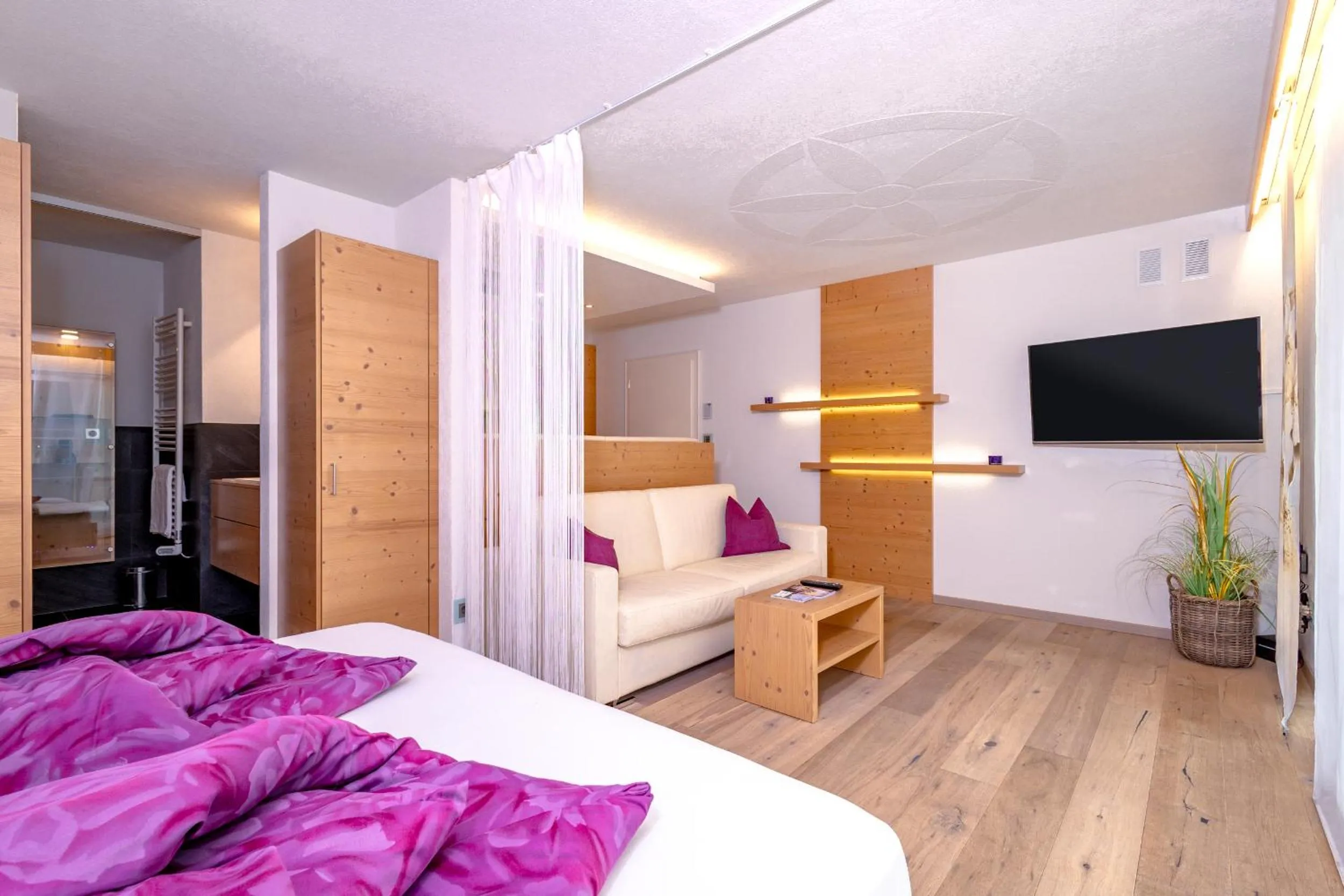 Bed in Das Land-Palais - Your lovely Mountain Hideaway