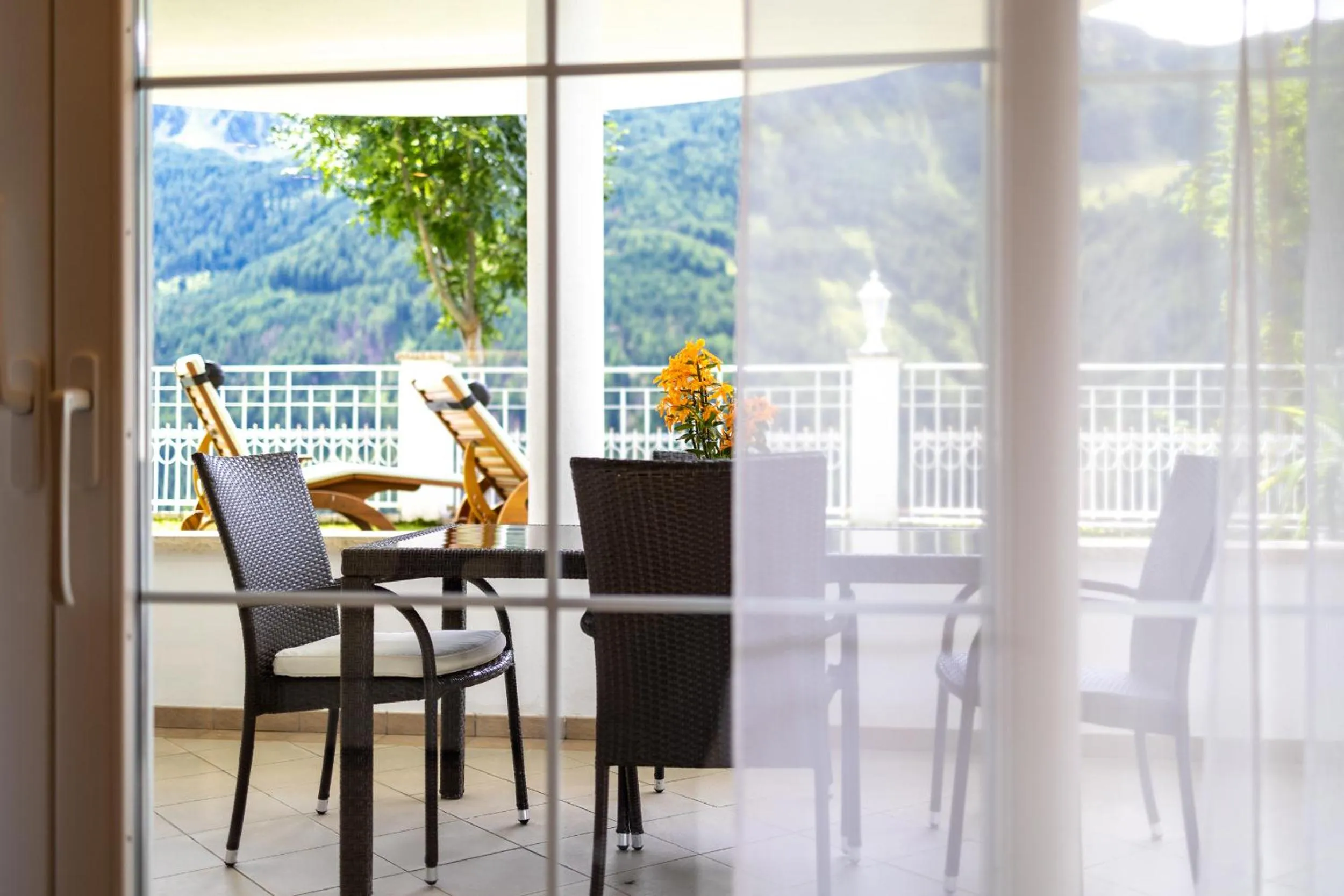 View (from property/room) in Das Land-Palais - Your lovely Mountain Hideaway