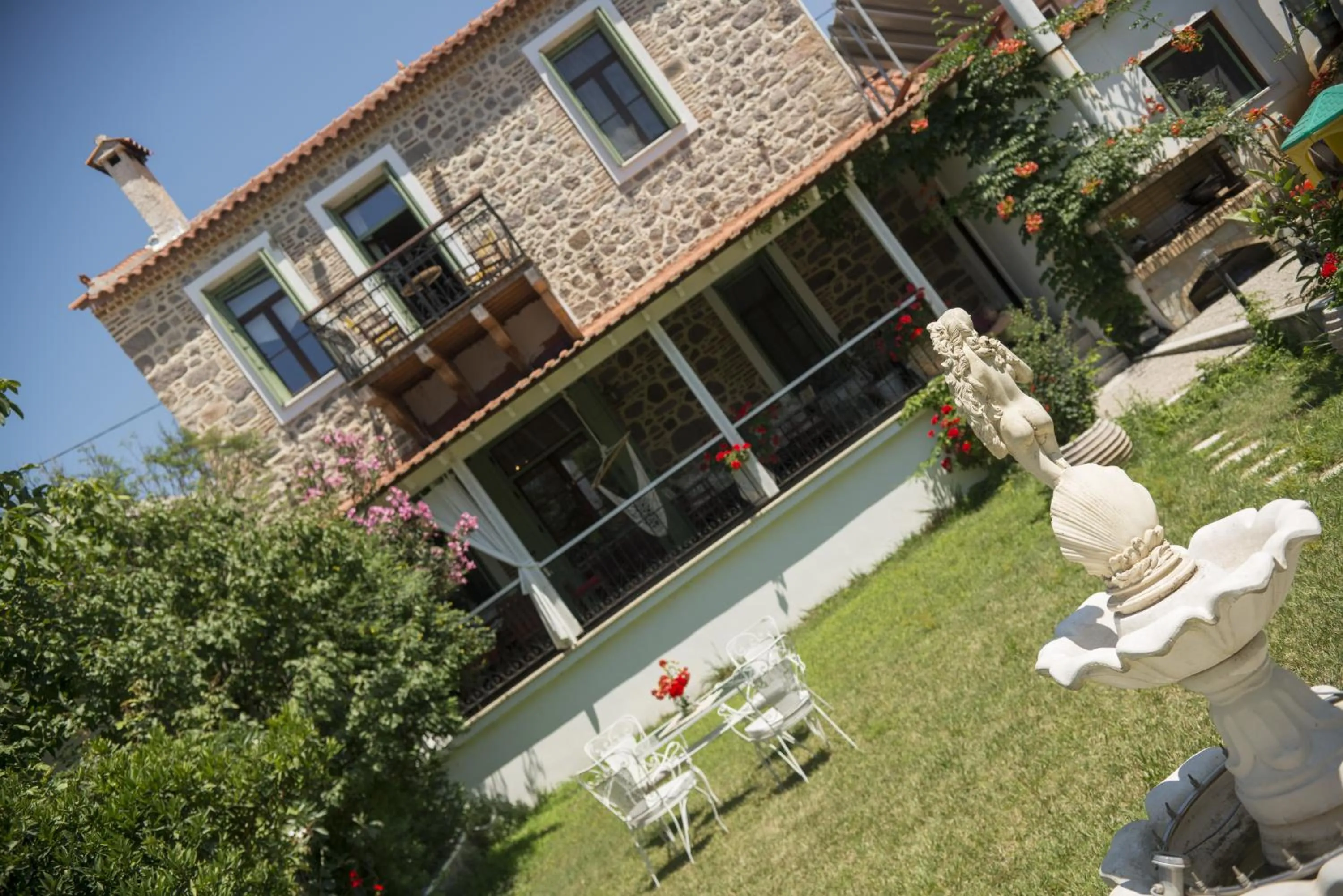 Garden in Archontiko Petras 1821