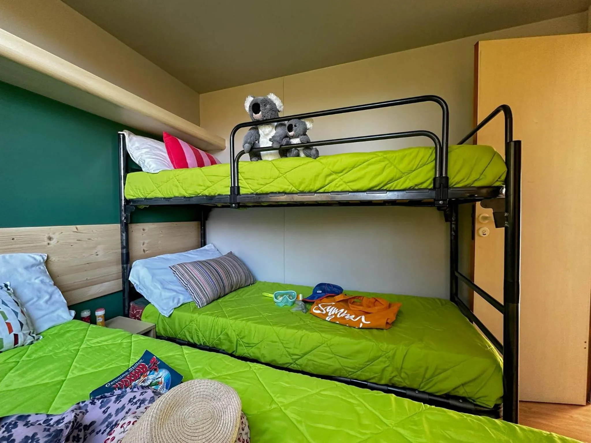 Bed in Sereno Camping Holiday