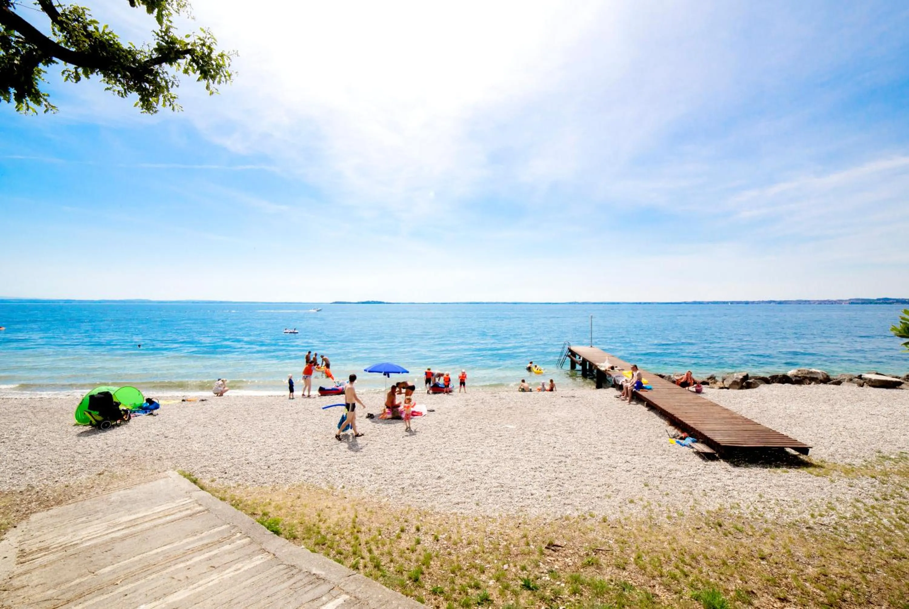 Beach in Sereno Camping Holiday