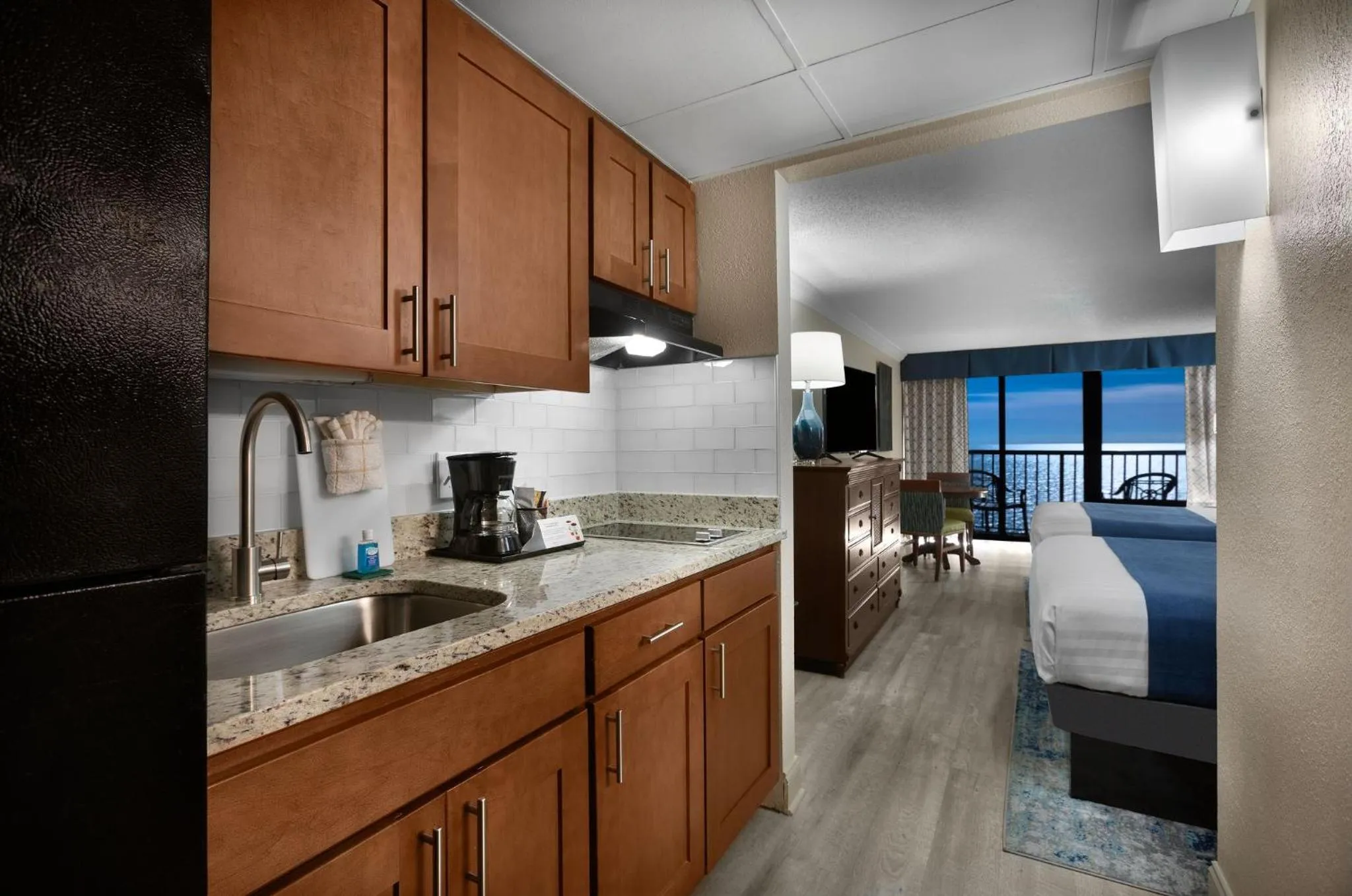 Kitchen or kitchenette in Sea Crest Oceanfront Resort