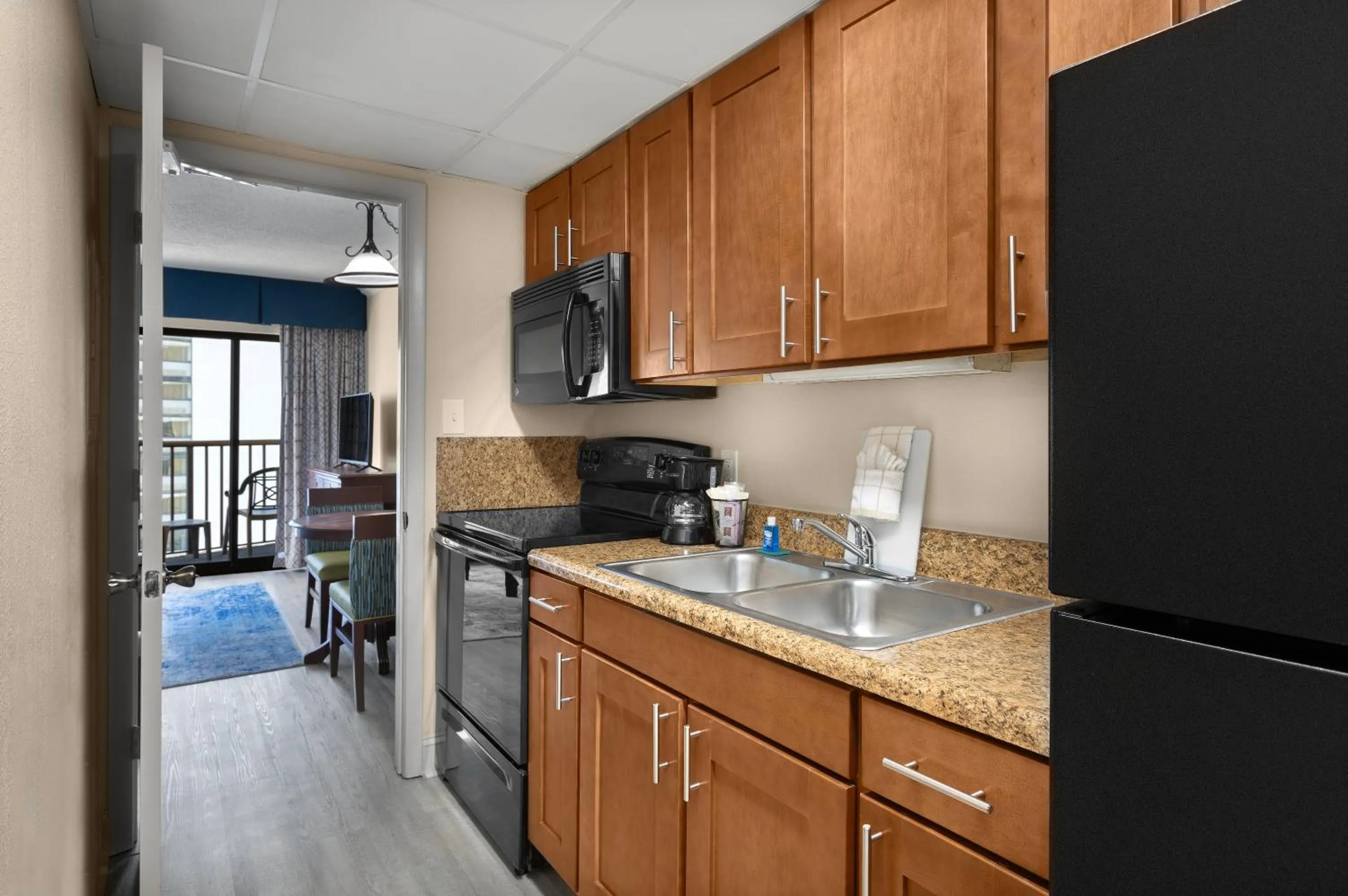 kitchen in Sea Crest Oceanfront Resort
