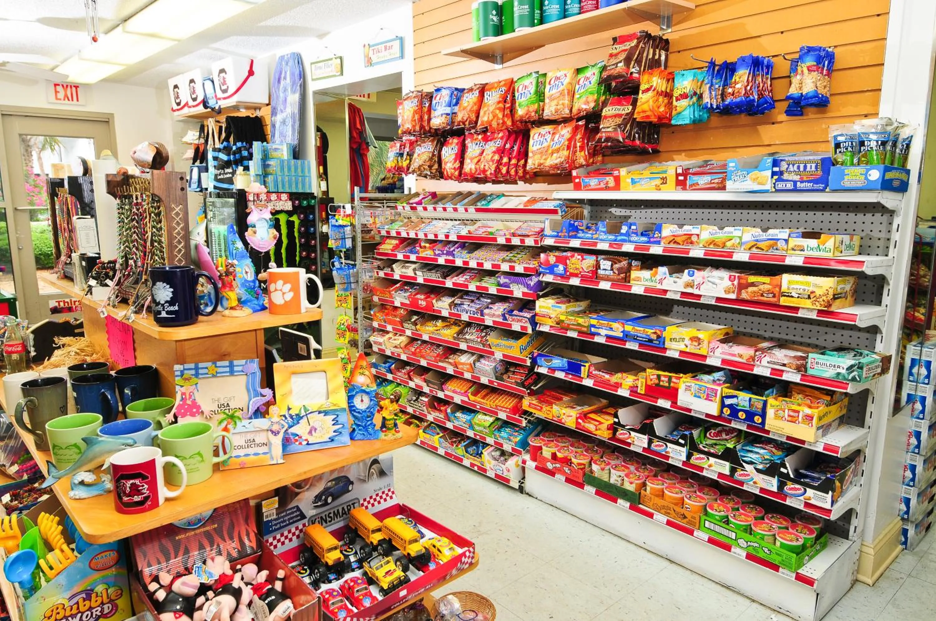 On-site shops in Sea Crest Oceanfront Resort