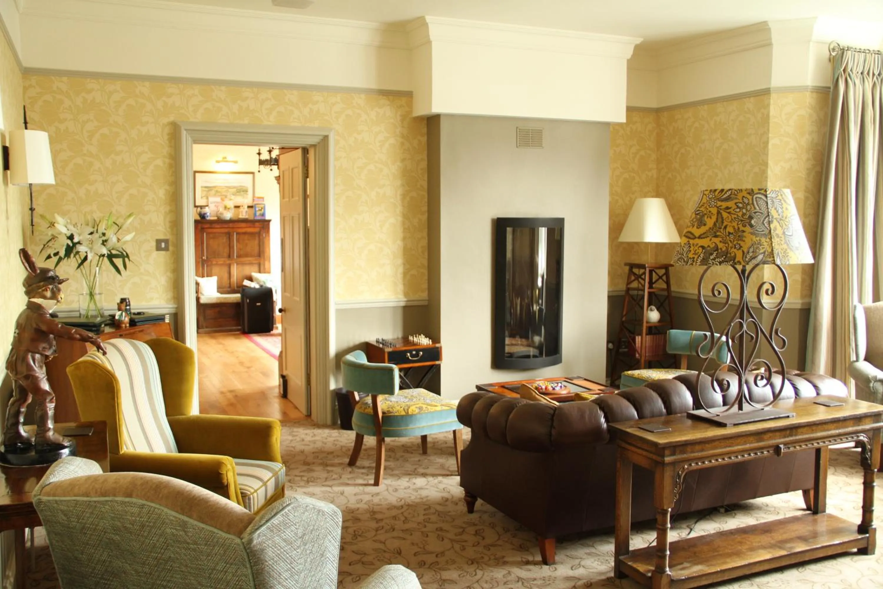 Lounge or bar in Ilsington Country House Hotel & Spa