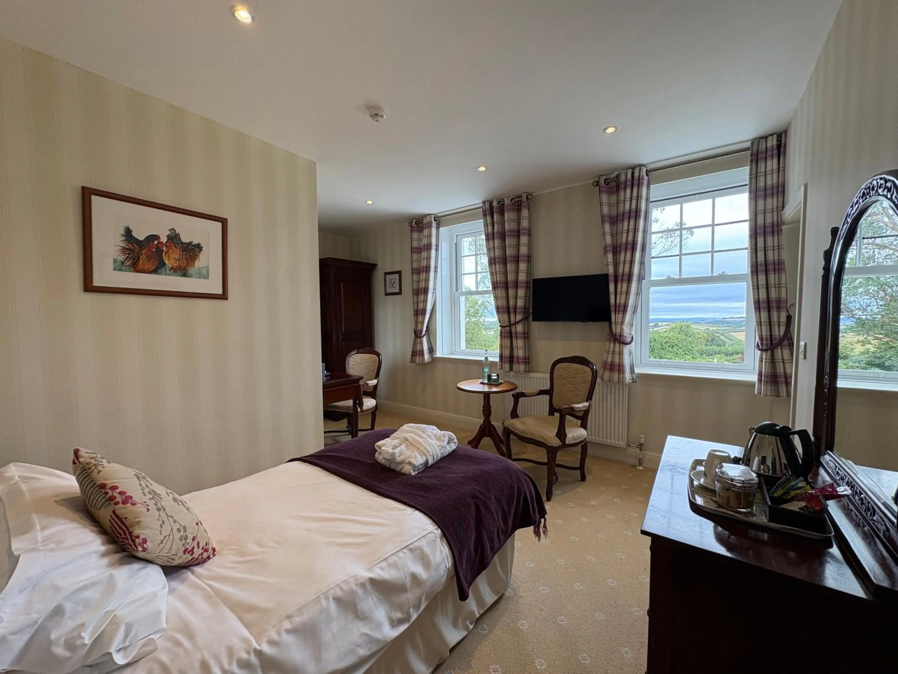 Bedroom, Bed in Ilsington Country House Hotel & Spa