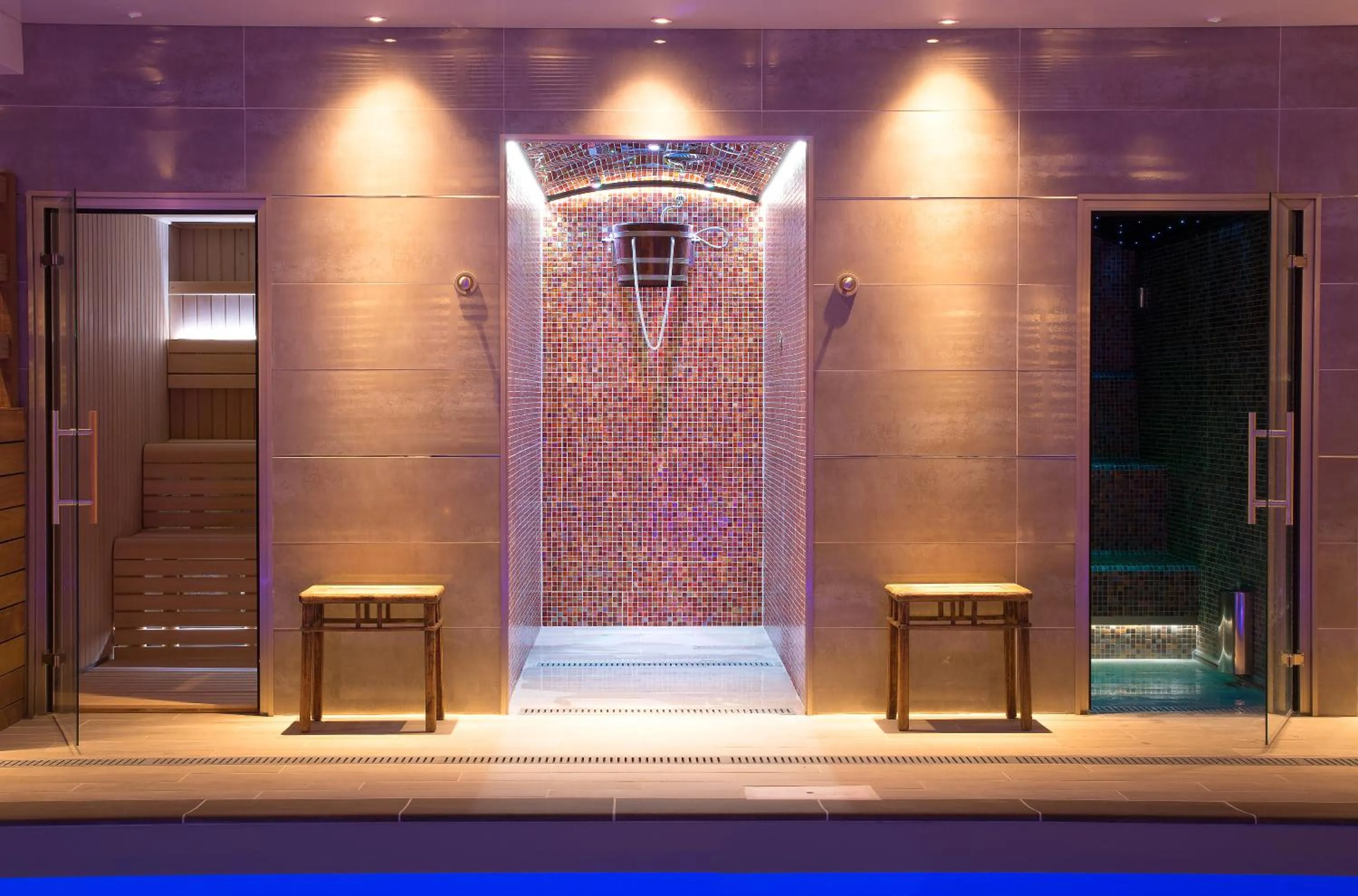 Sauna in Ilsington Country House Hotel & Spa