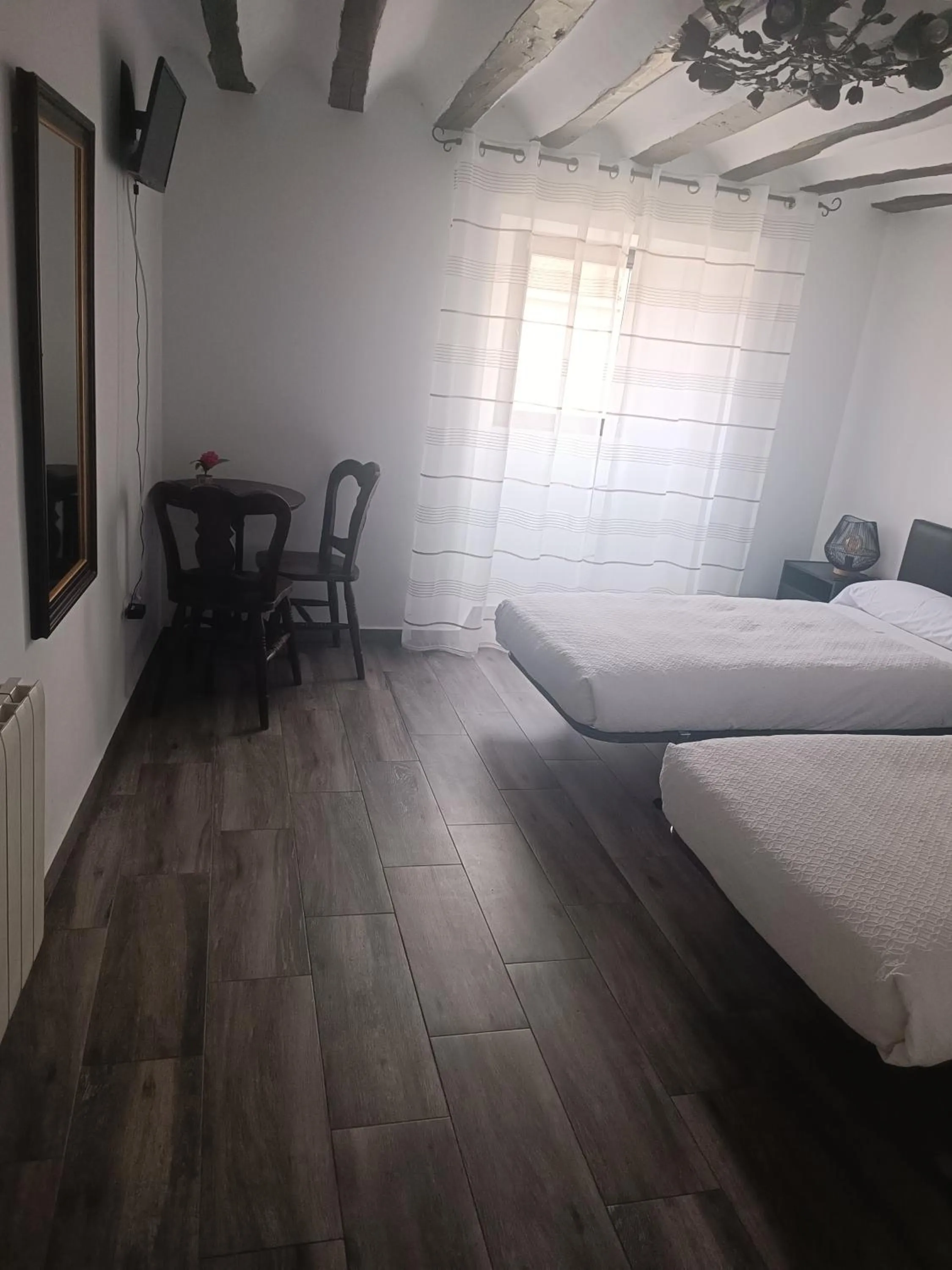 Bed in Hotel Rural Quintanapalla