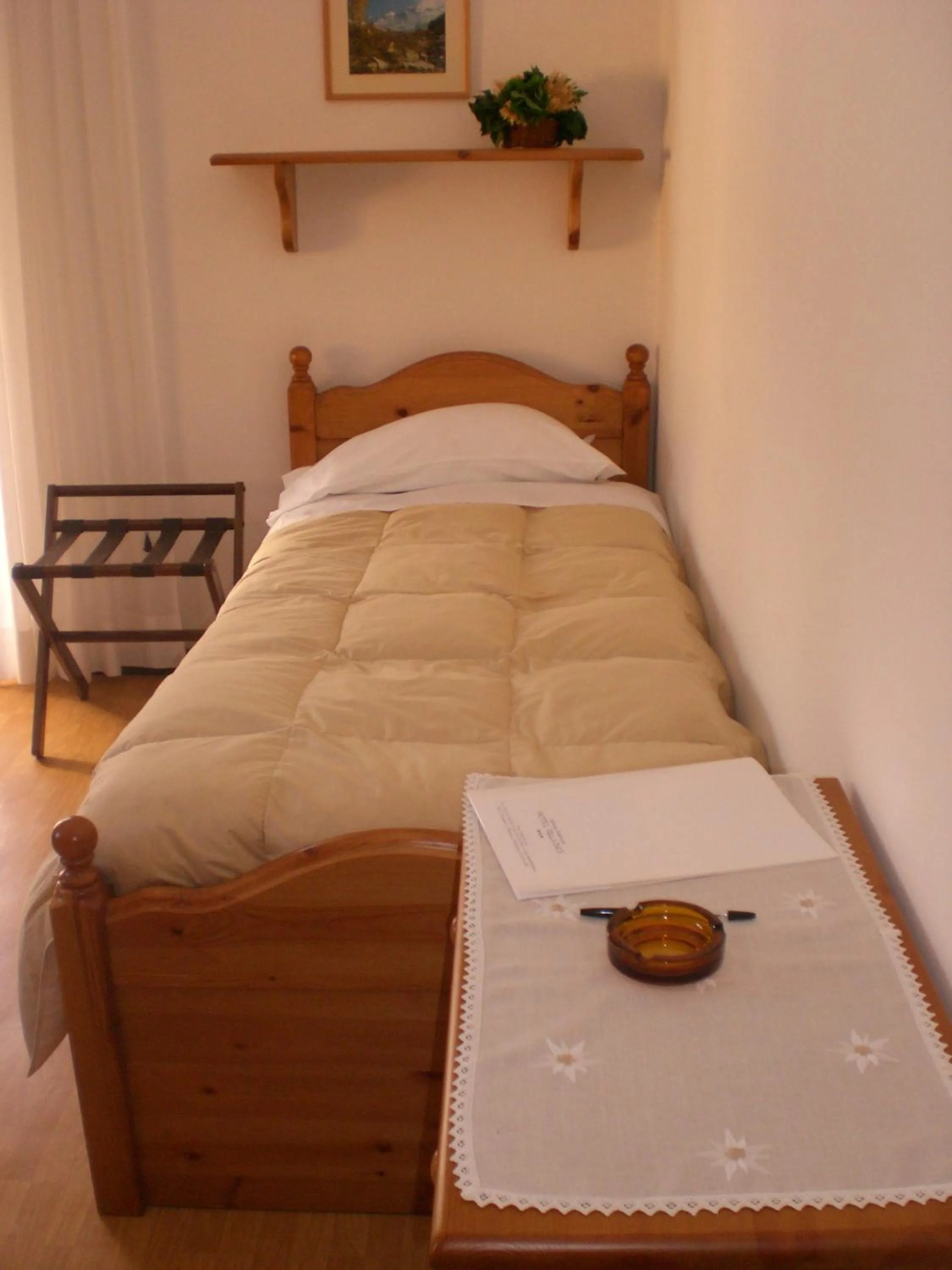 Bed in Hotel Villa Ines