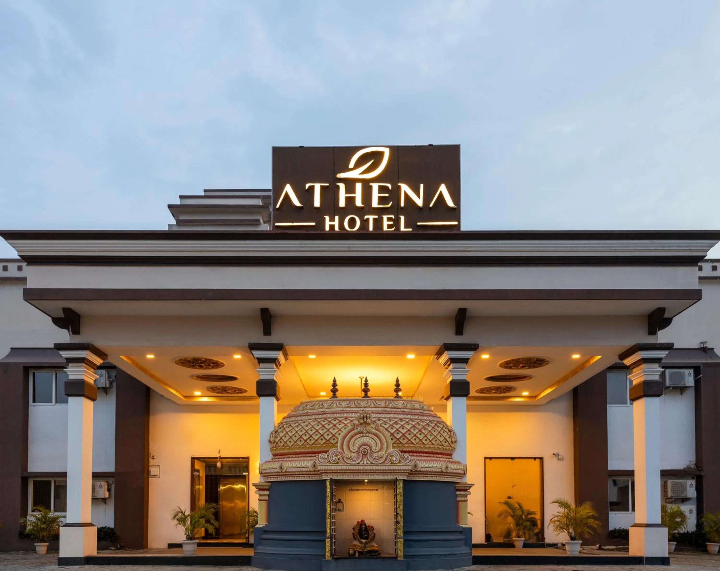 Property logo or sign in Athena Hotel
