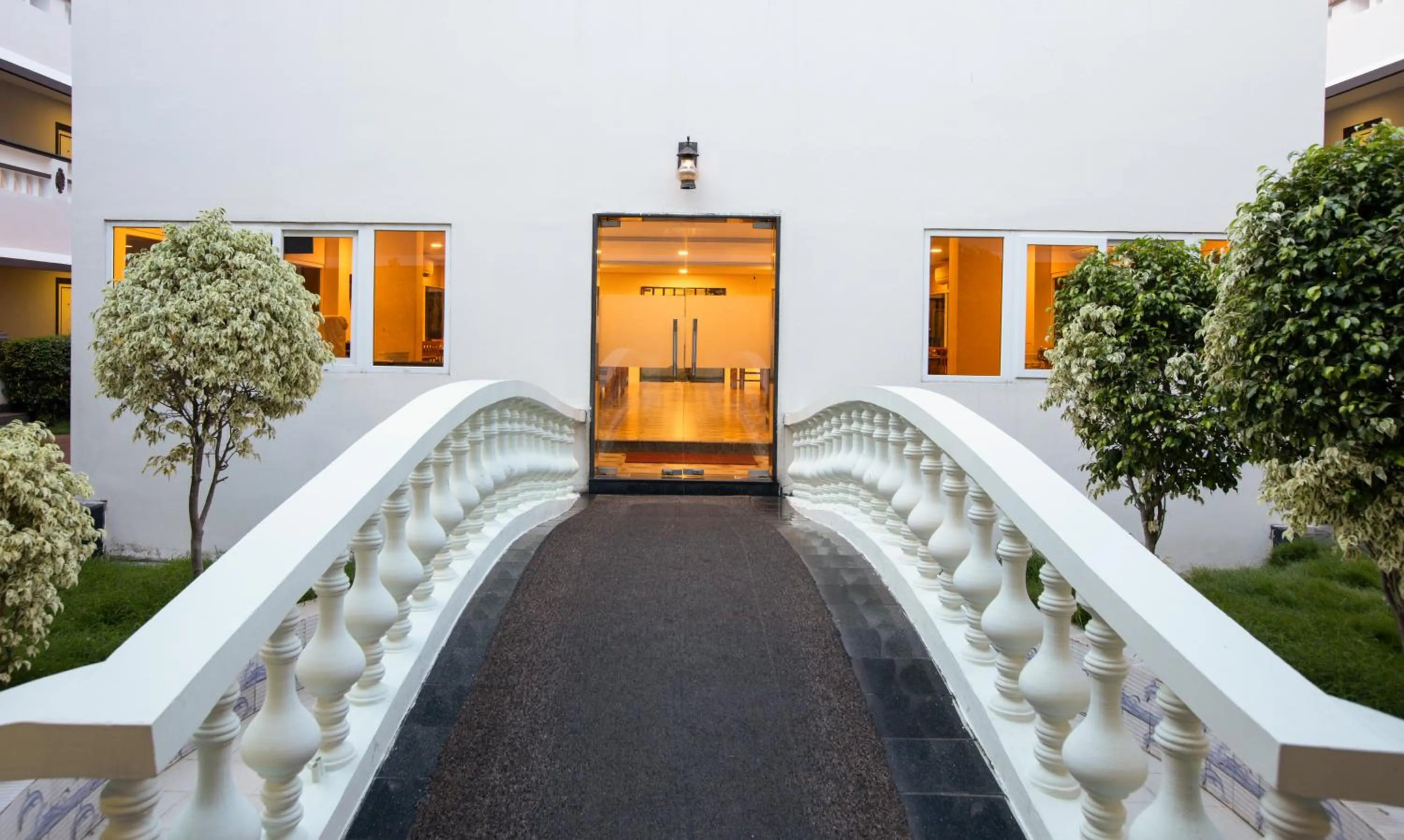 Garden view in Athena Hotel