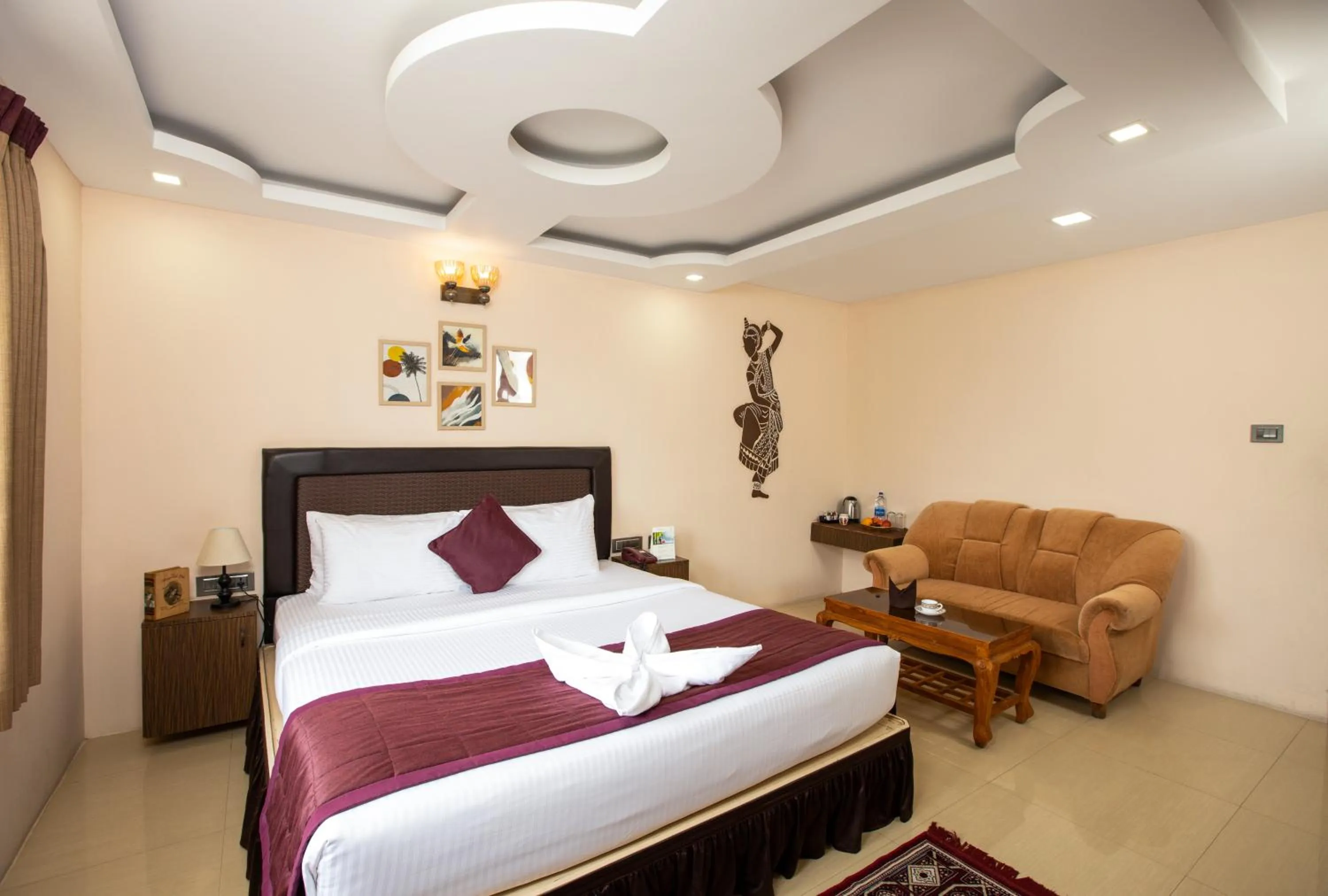 Bedroom, Bed in Athena Hotel