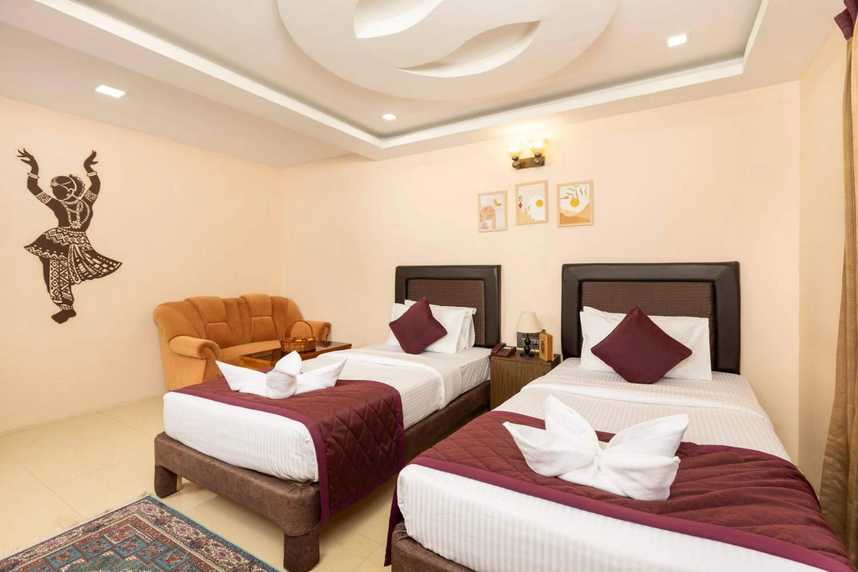 Bedroom, Bed in Athena Hotel