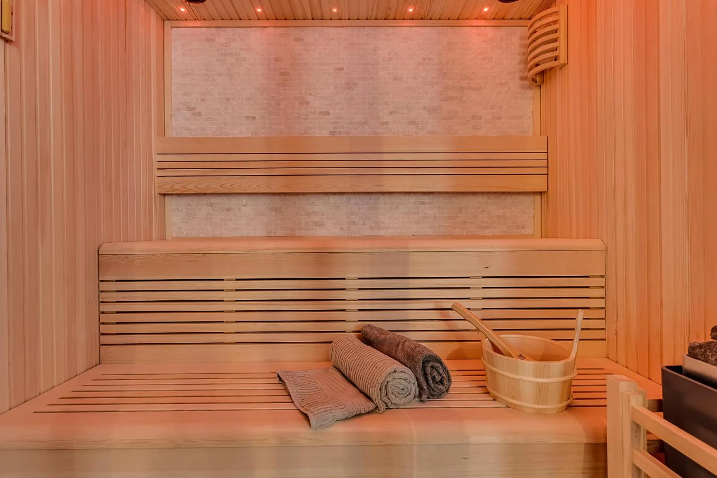 Sauna in Evo Boutique Hotel & SPA