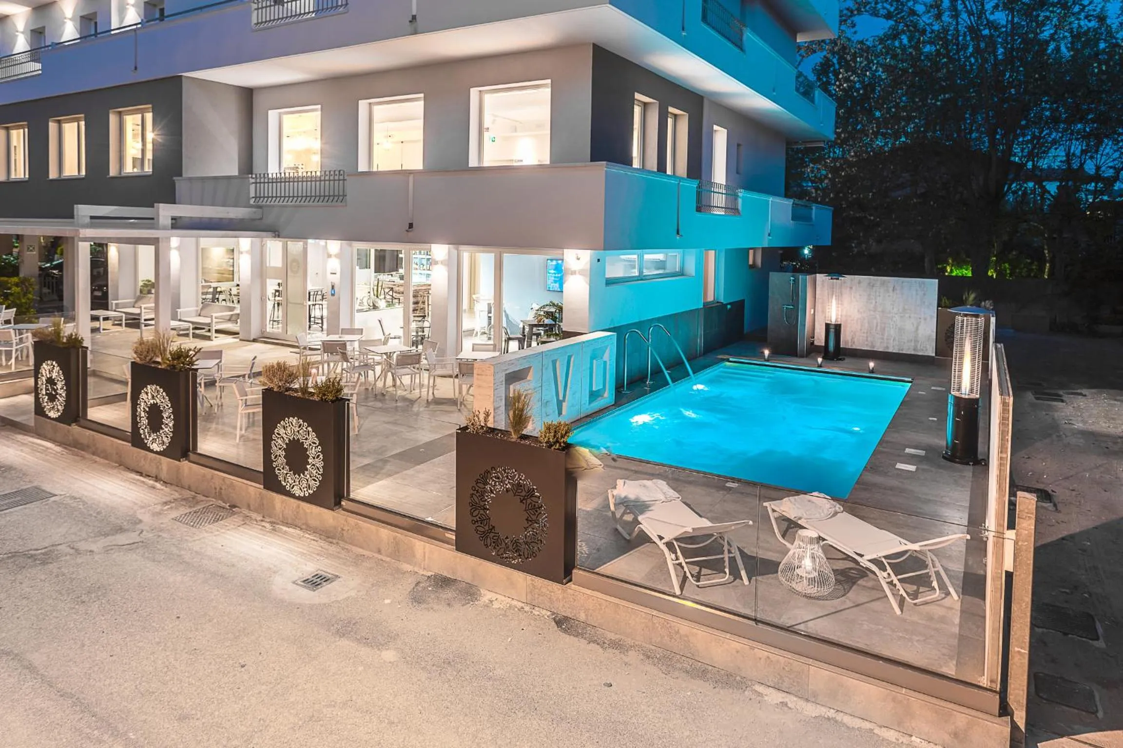 Property building in Evo Boutique Hotel & SPA