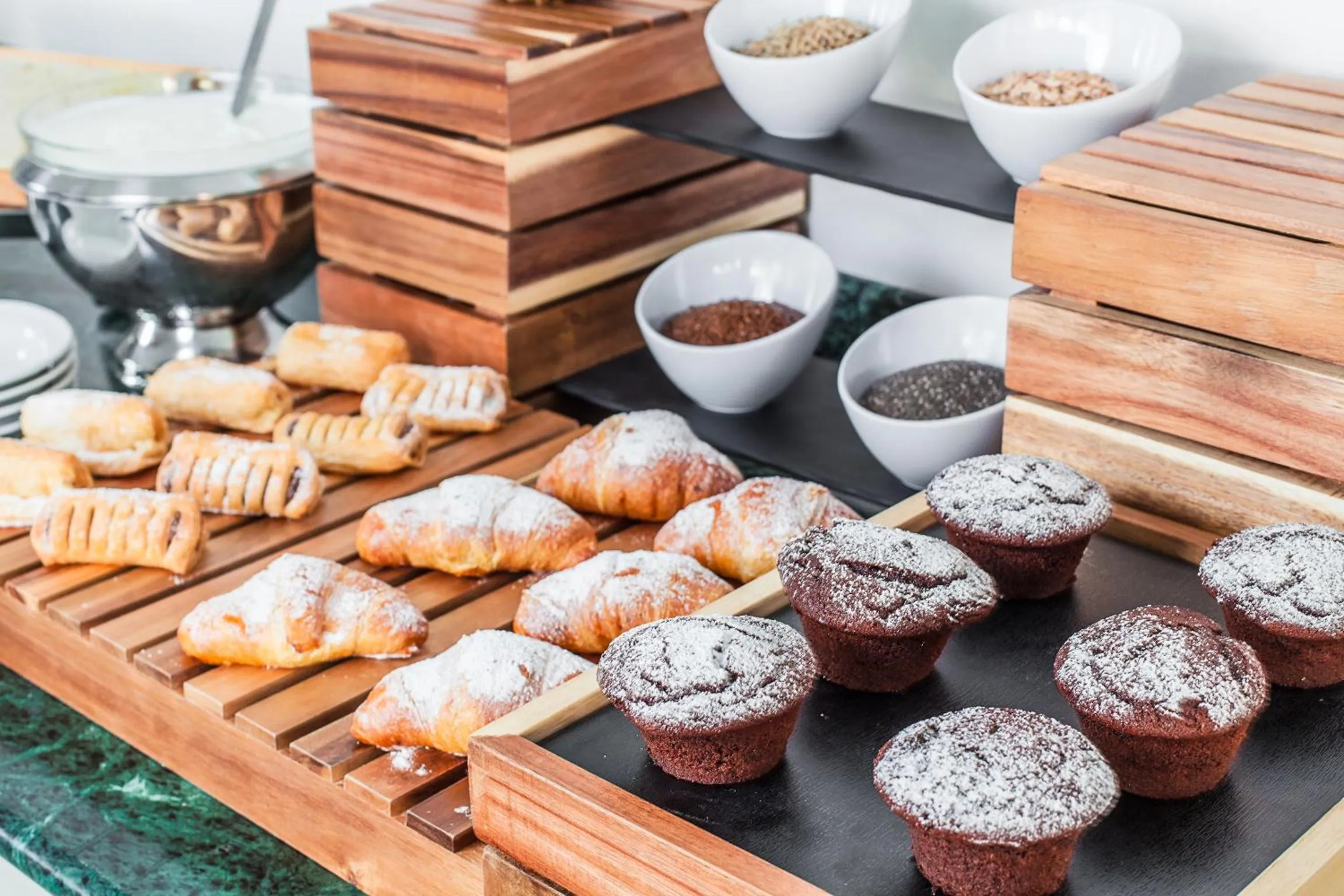 Buffet breakfast in Evo Boutique Hotel & SPA