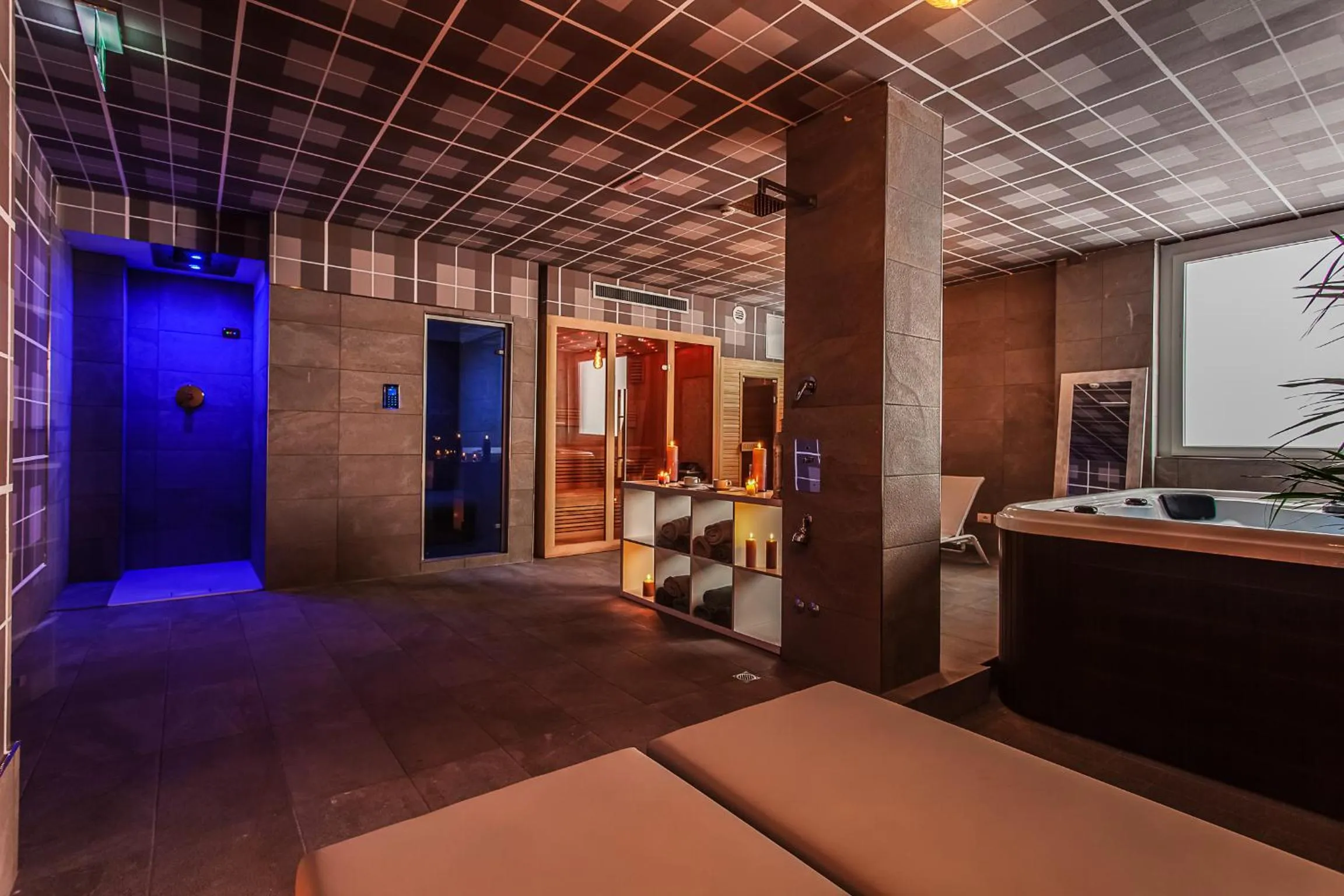 Sauna in Evo Boutique Hotel & SPA