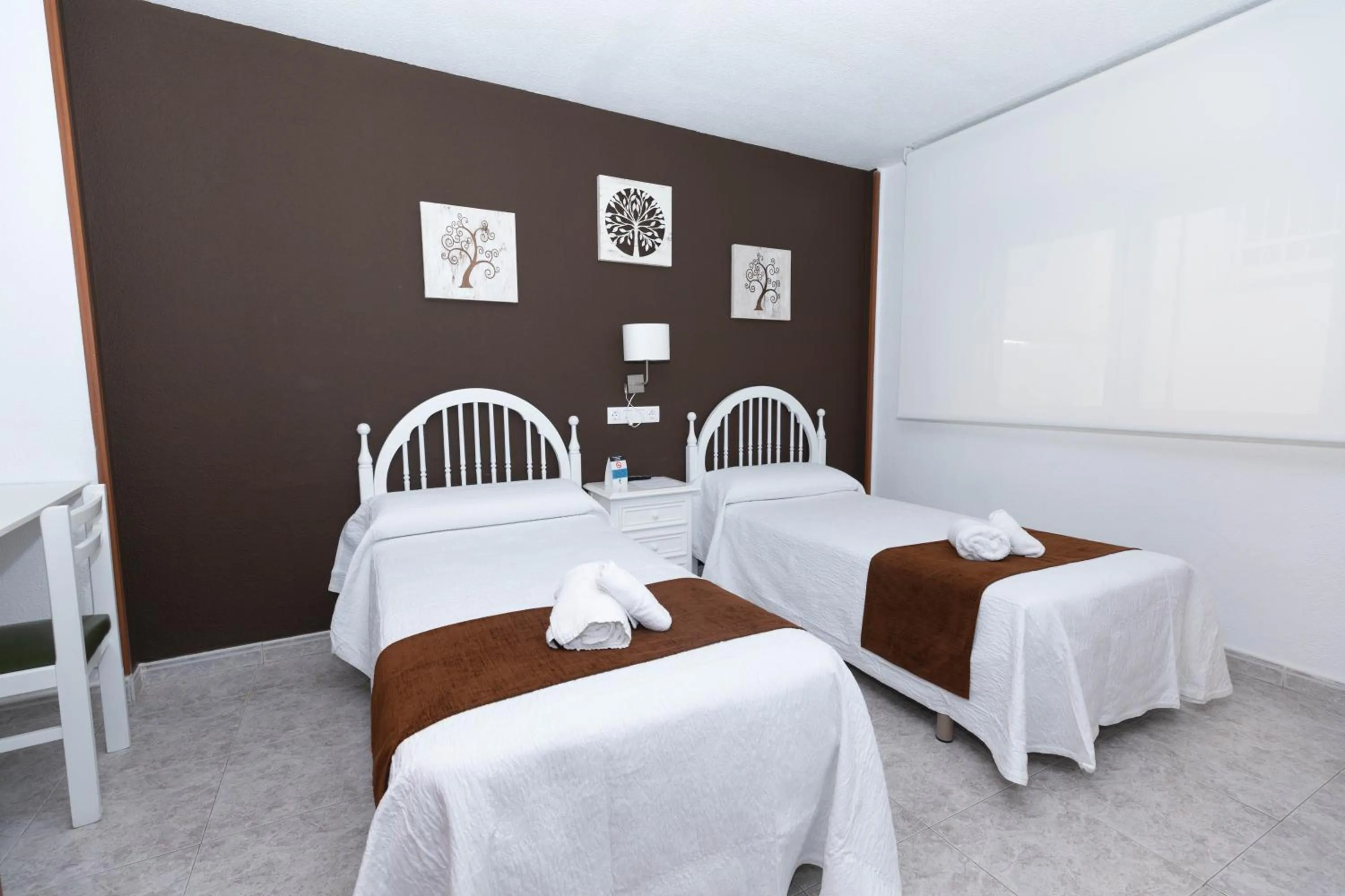 Bed in Hostal Gran Vía