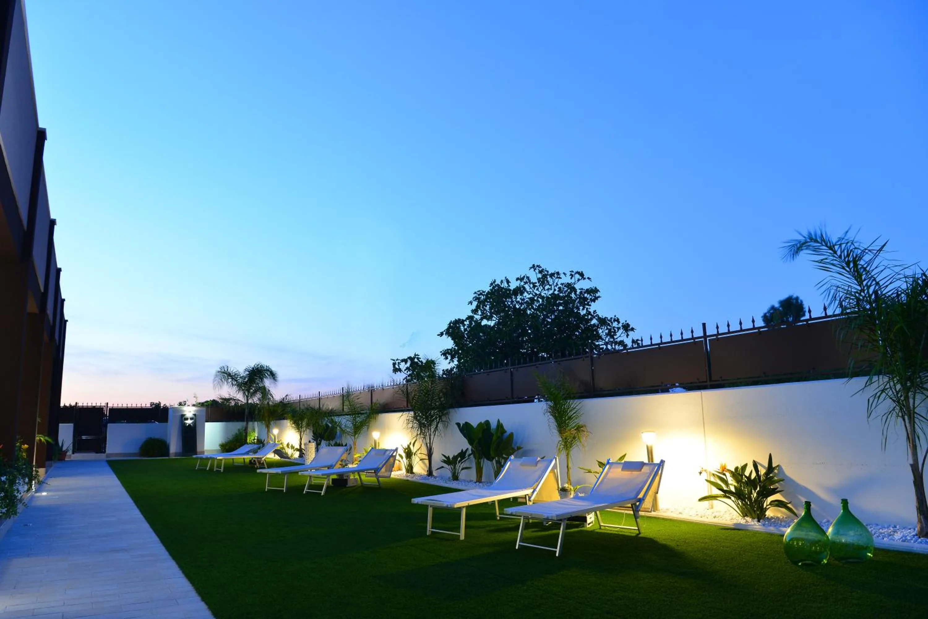 Garden in B&B Il FIORONE