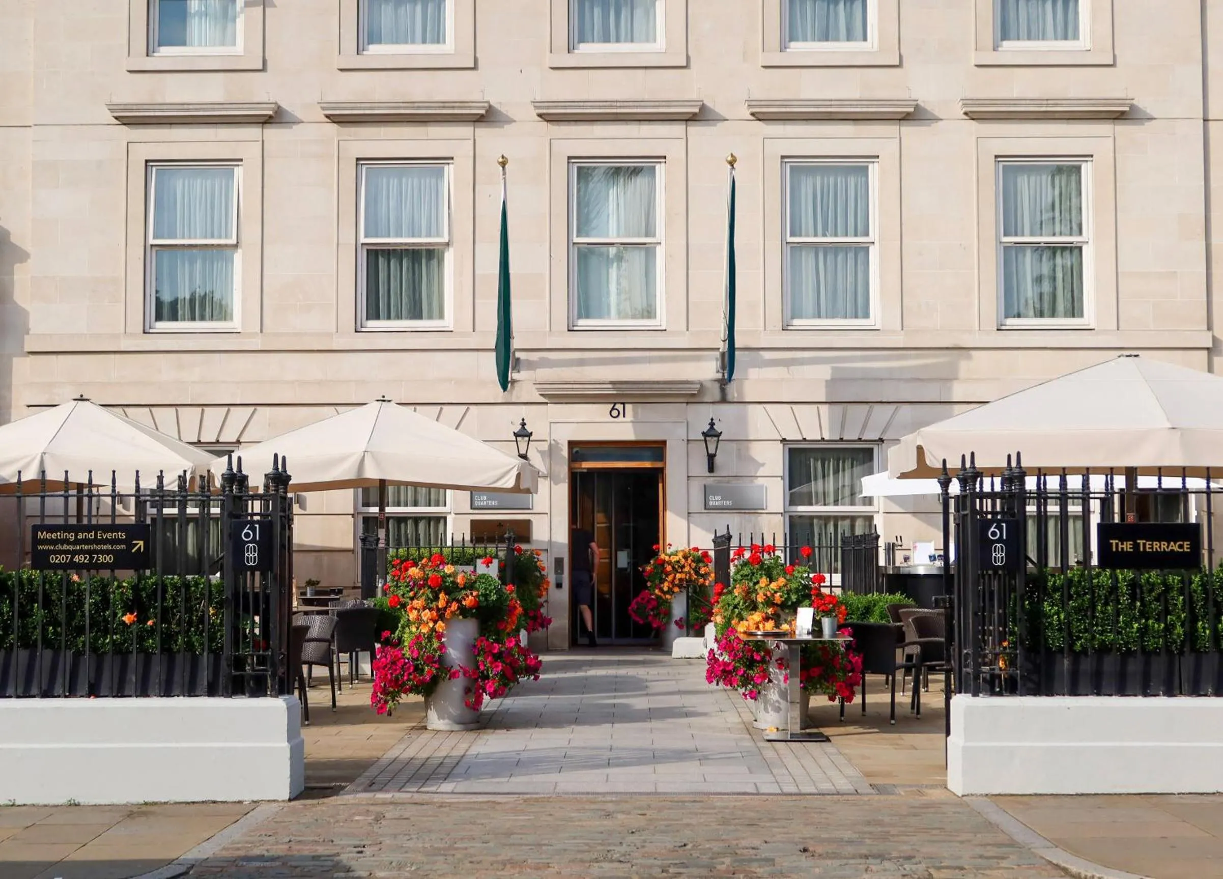 Property building in Club Quarters Hotel Covent Garden Holborn, London