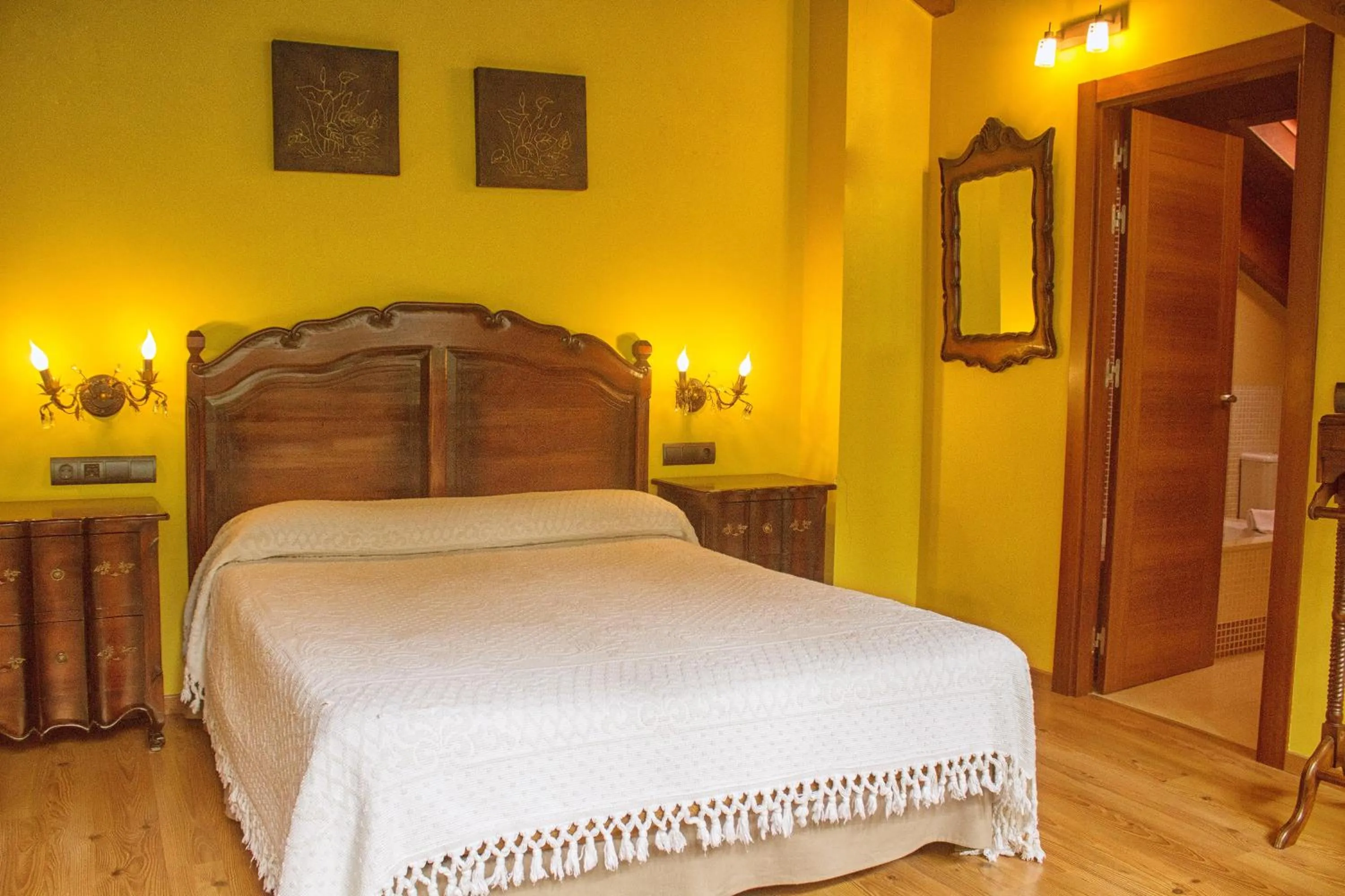 Bed in Hotel Valle del Silencio