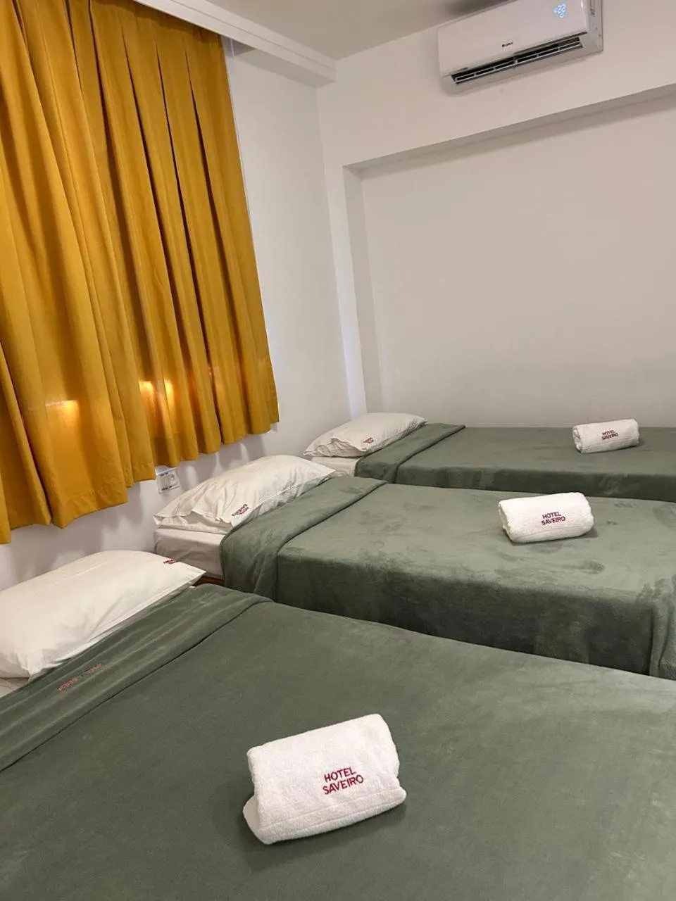 Bed in Hotel Saveiro