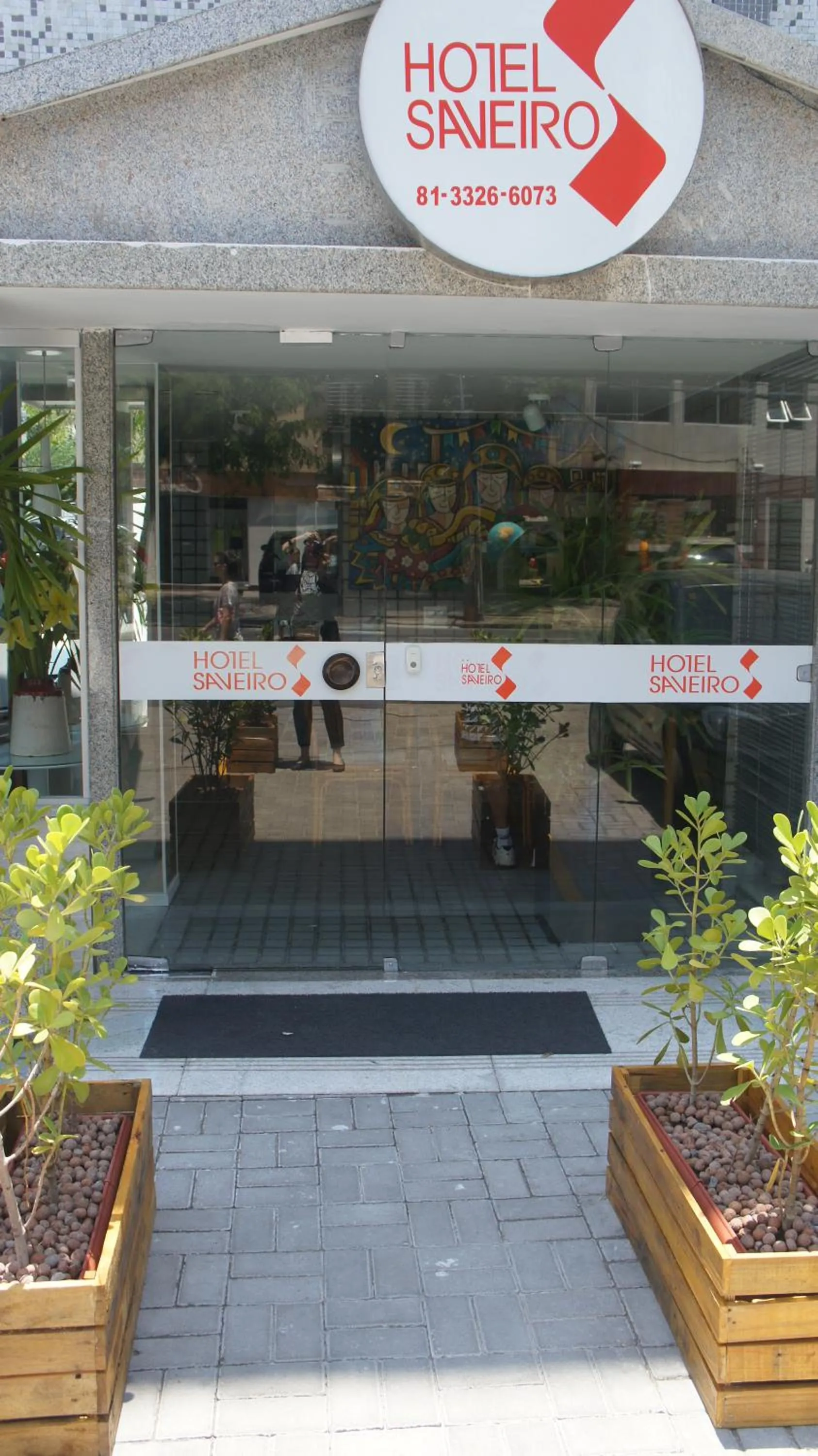 Facade/entrance in Hotel Saveiro