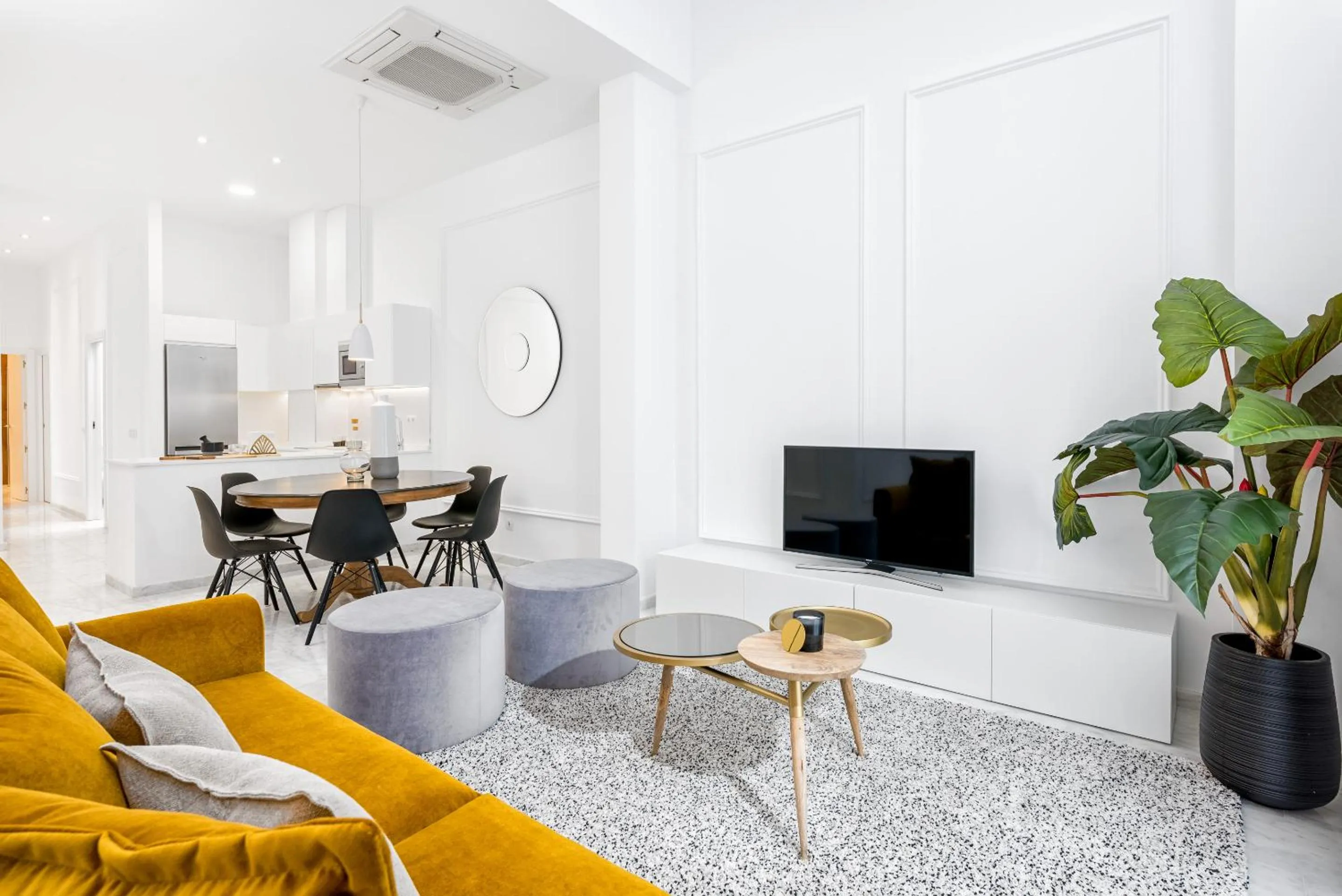 Living room in iloftmalaga Premium Alameda Principal