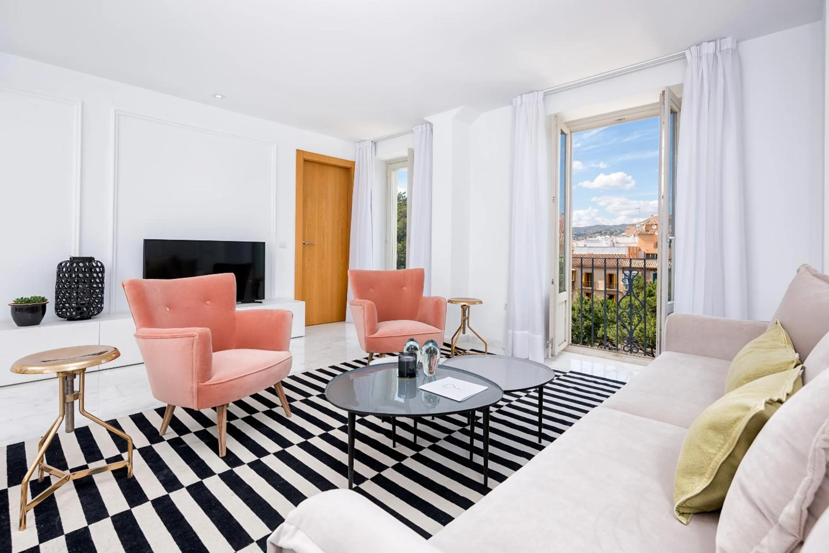 Living room in iloftmalaga Premium Alameda Principal