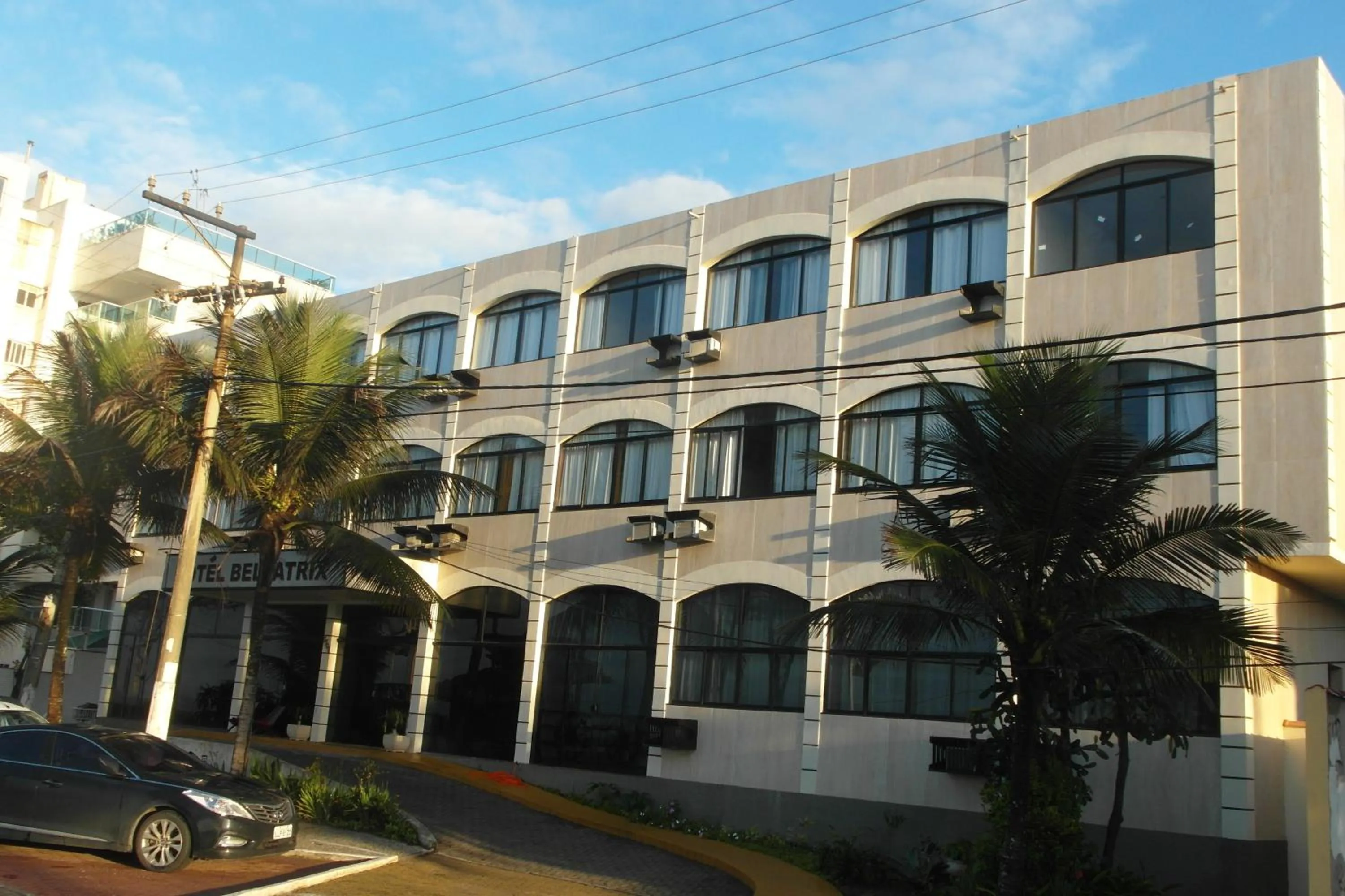 Facade/entrance in Hotel Bellatrix