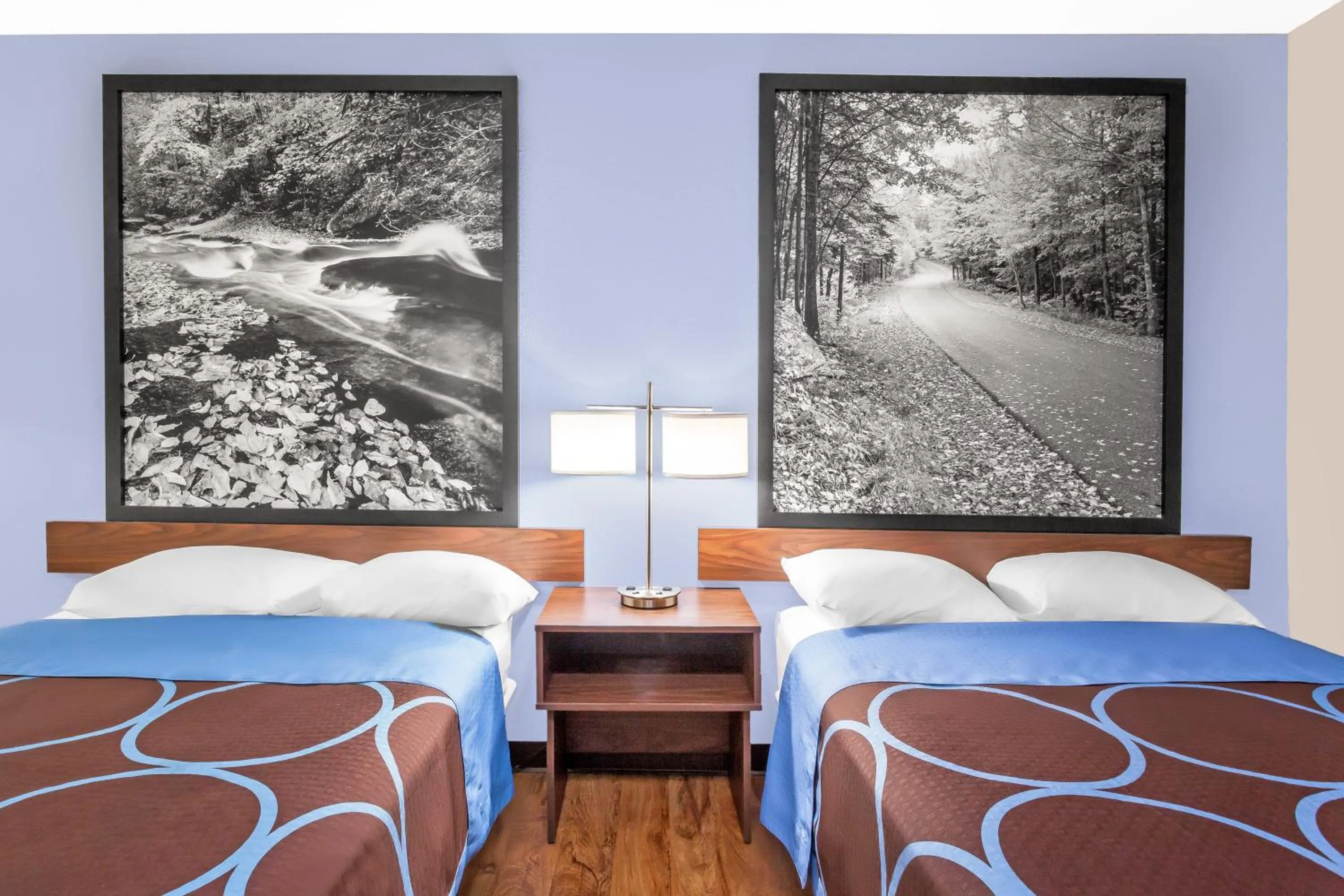 Bed in Super 8 by Wyndham Oneonta/Cooperstown