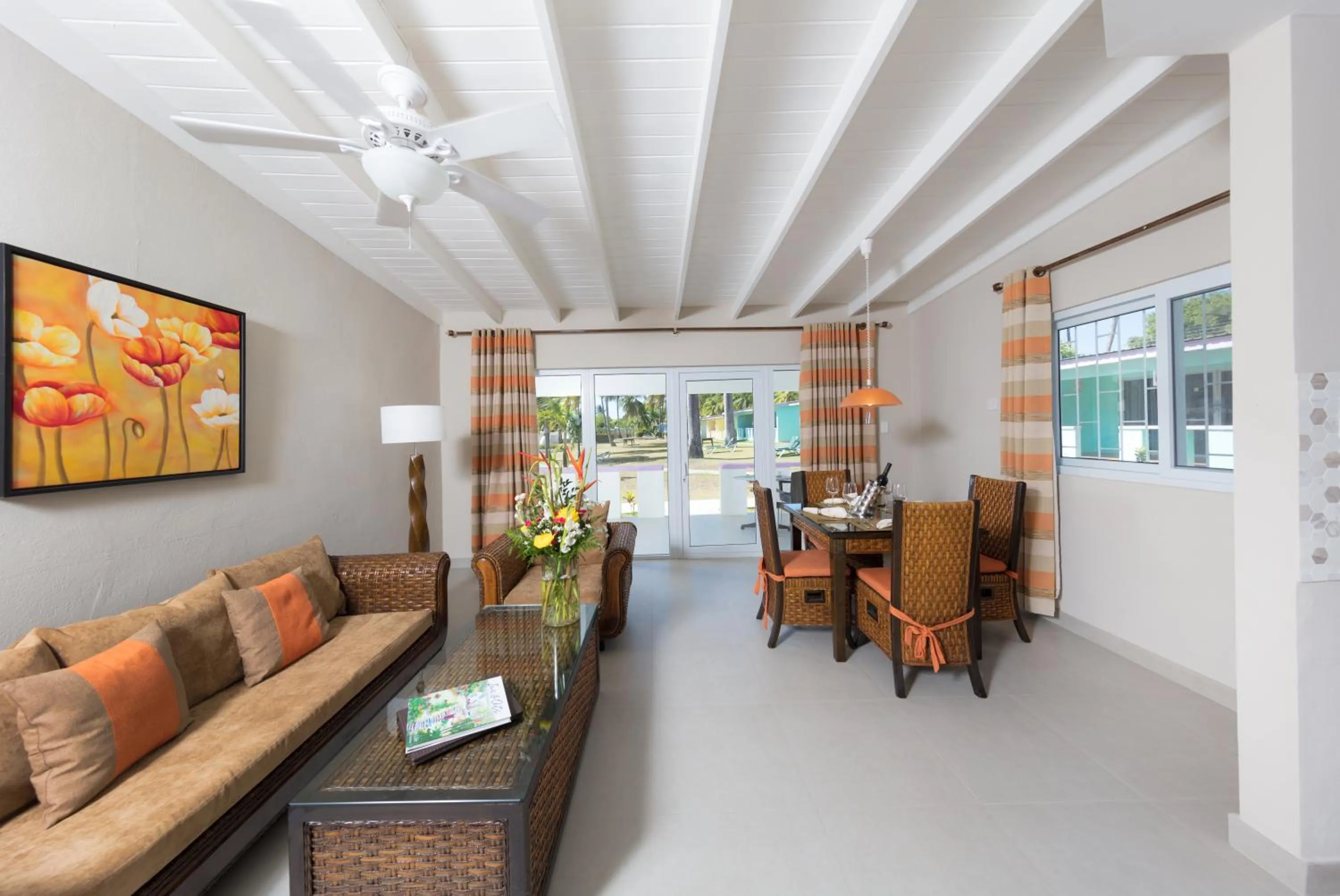 Seating area in All Seasons Resort