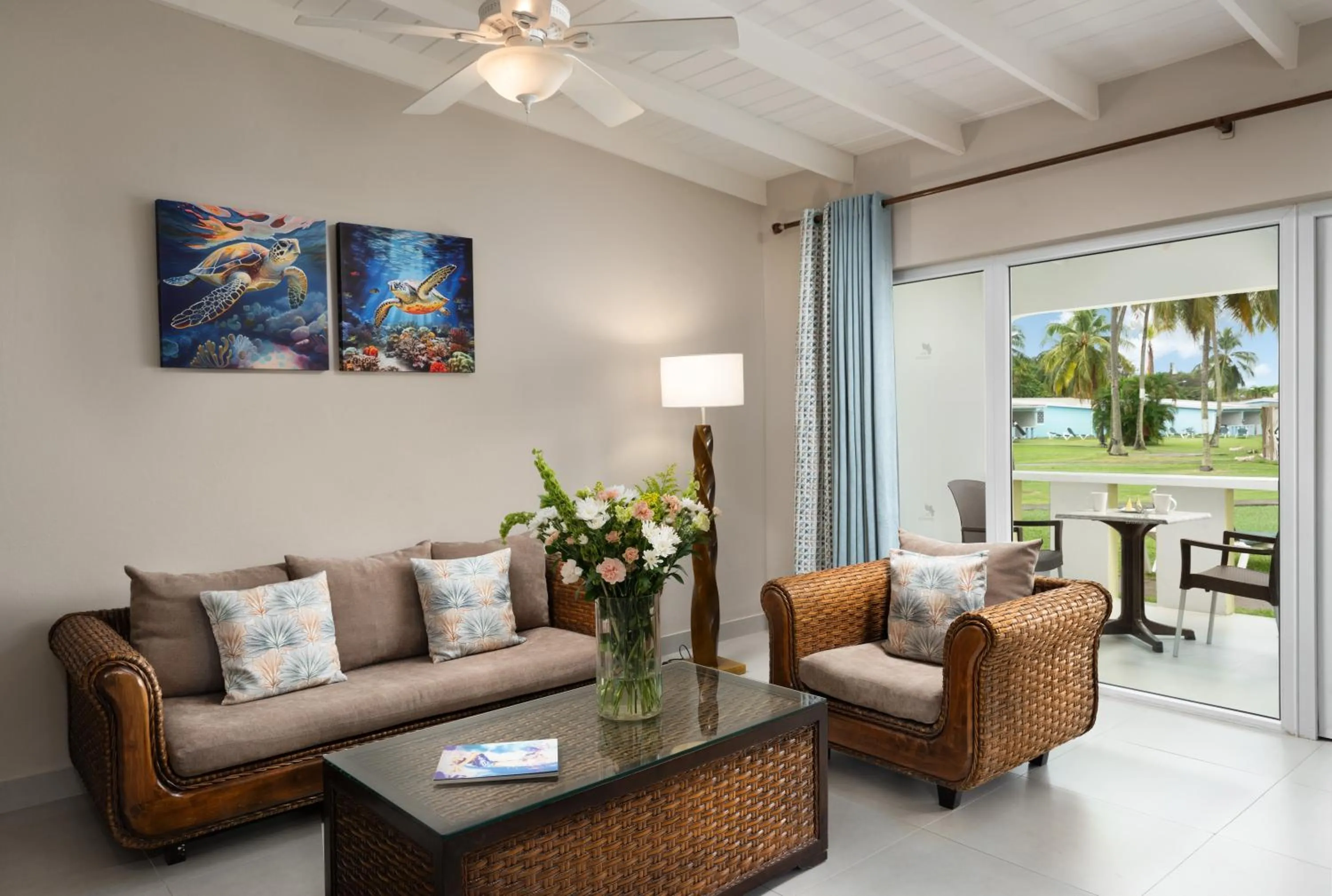 Living room in All Seasons Resort