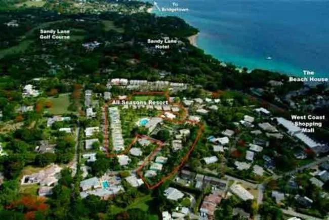 Bird's eye view in All Seasons Resort