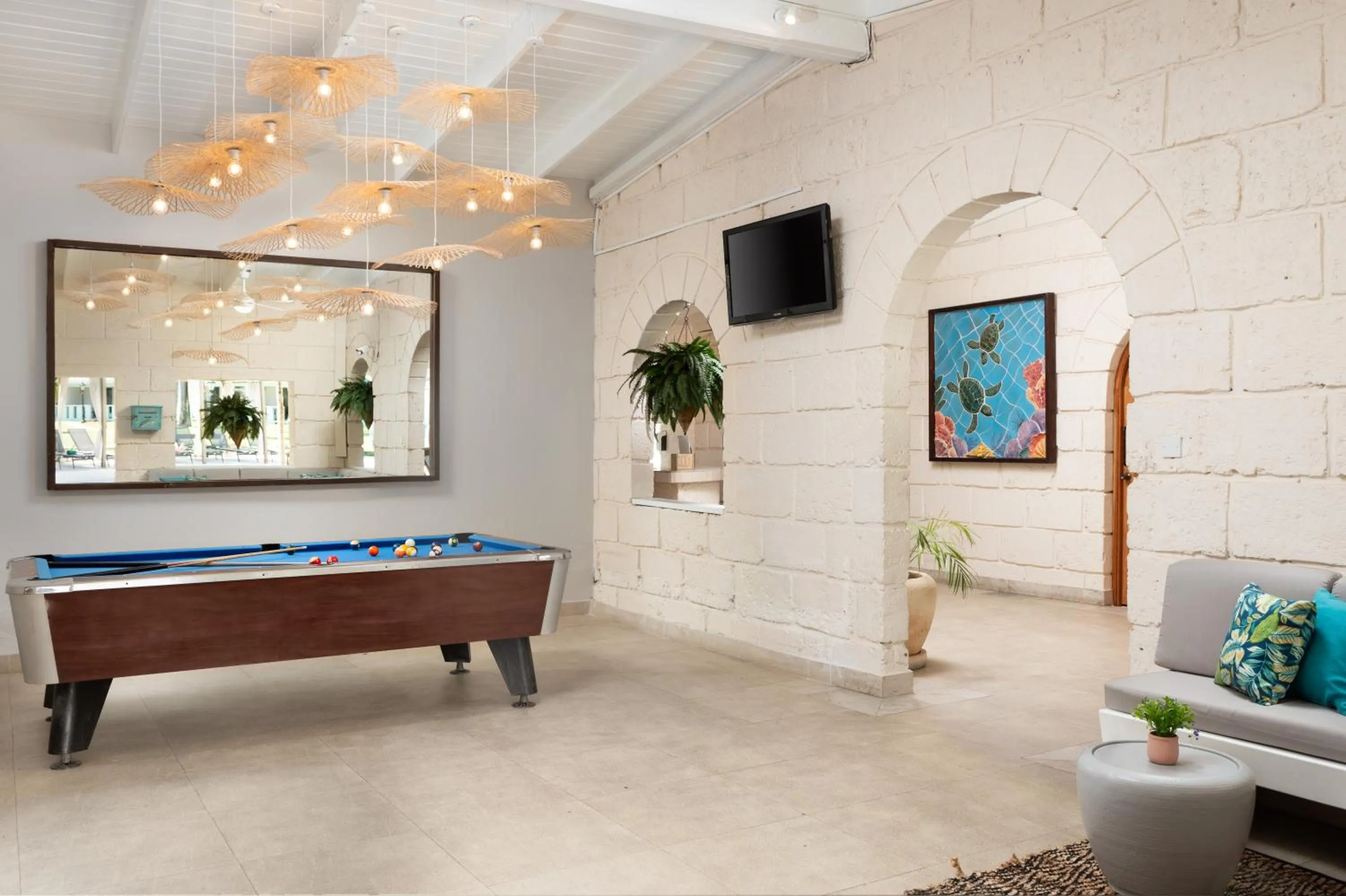 Game Room in All Seasons Resort