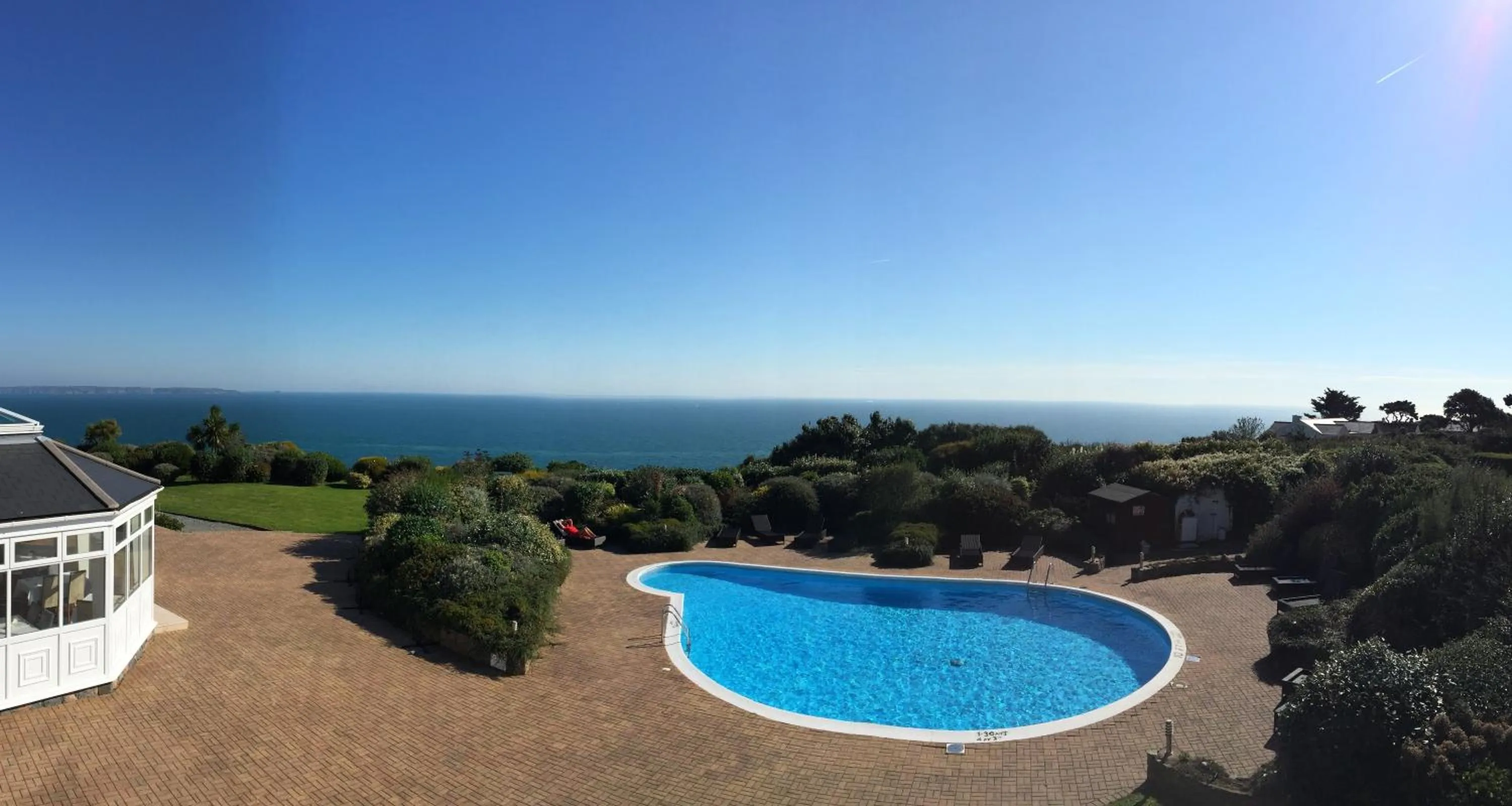 On site in Hotel Jerbourg