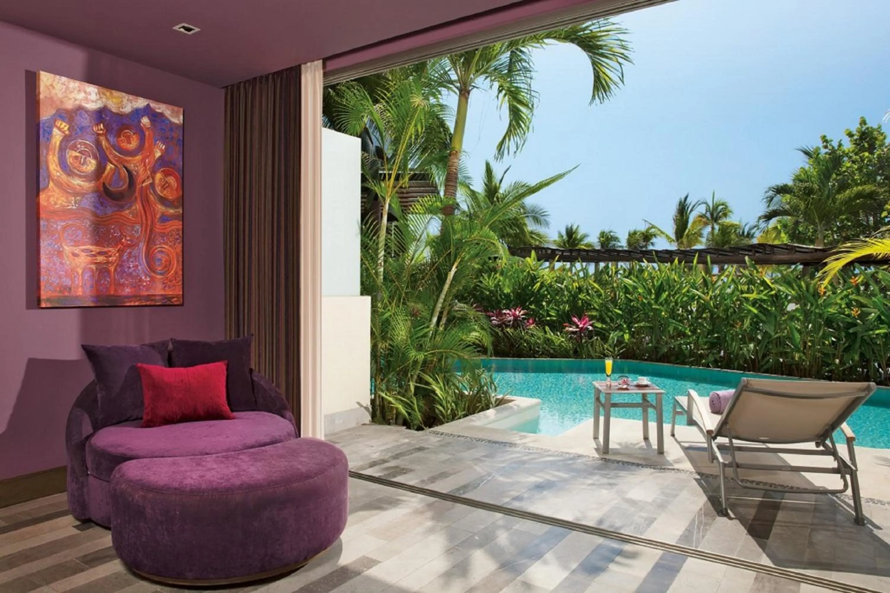 Swimming pool in Secrets Vallarta Bay Resort & SPA - Adults Only