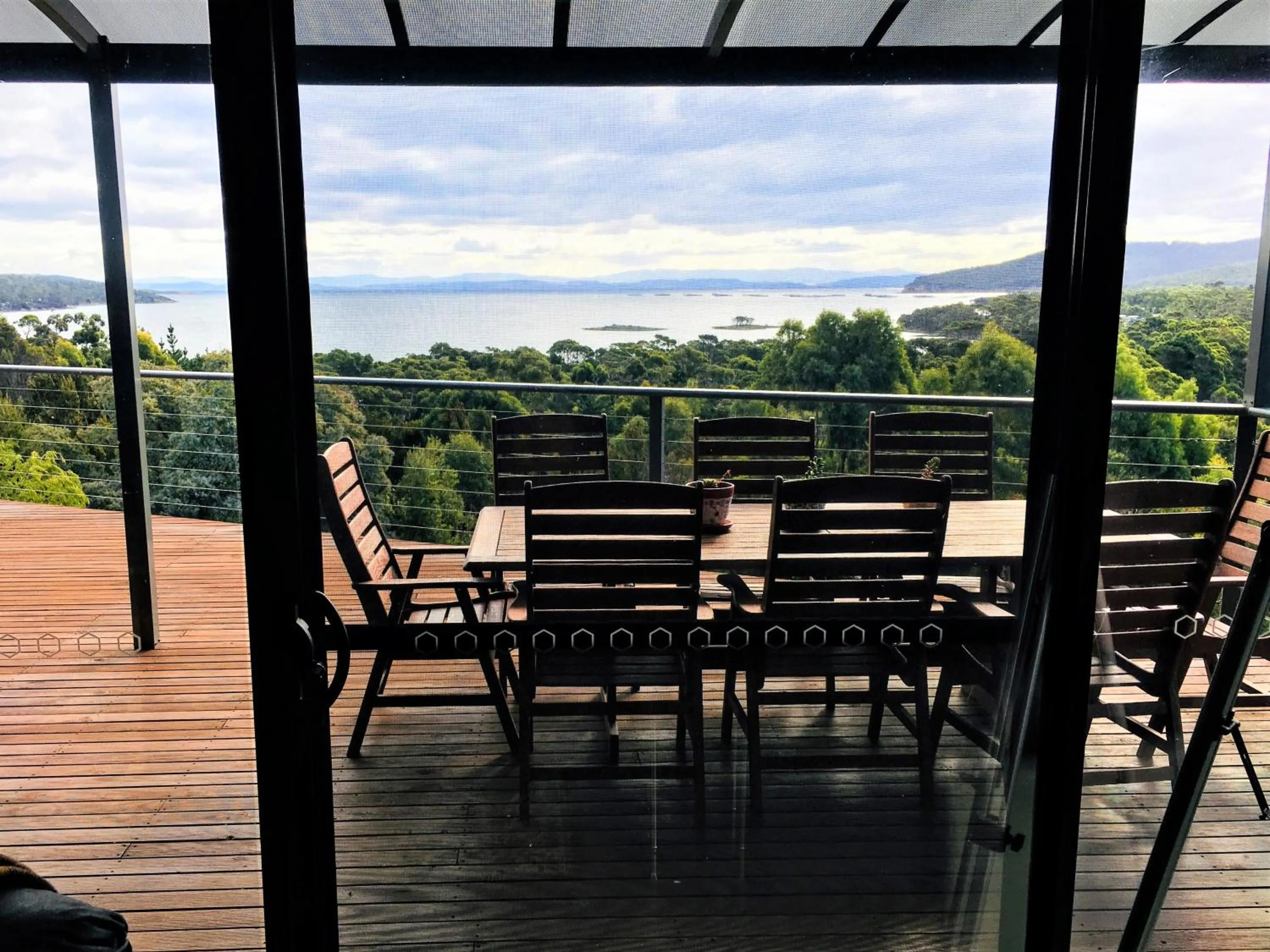 Balcony/Terrace in Storm Bay B&B