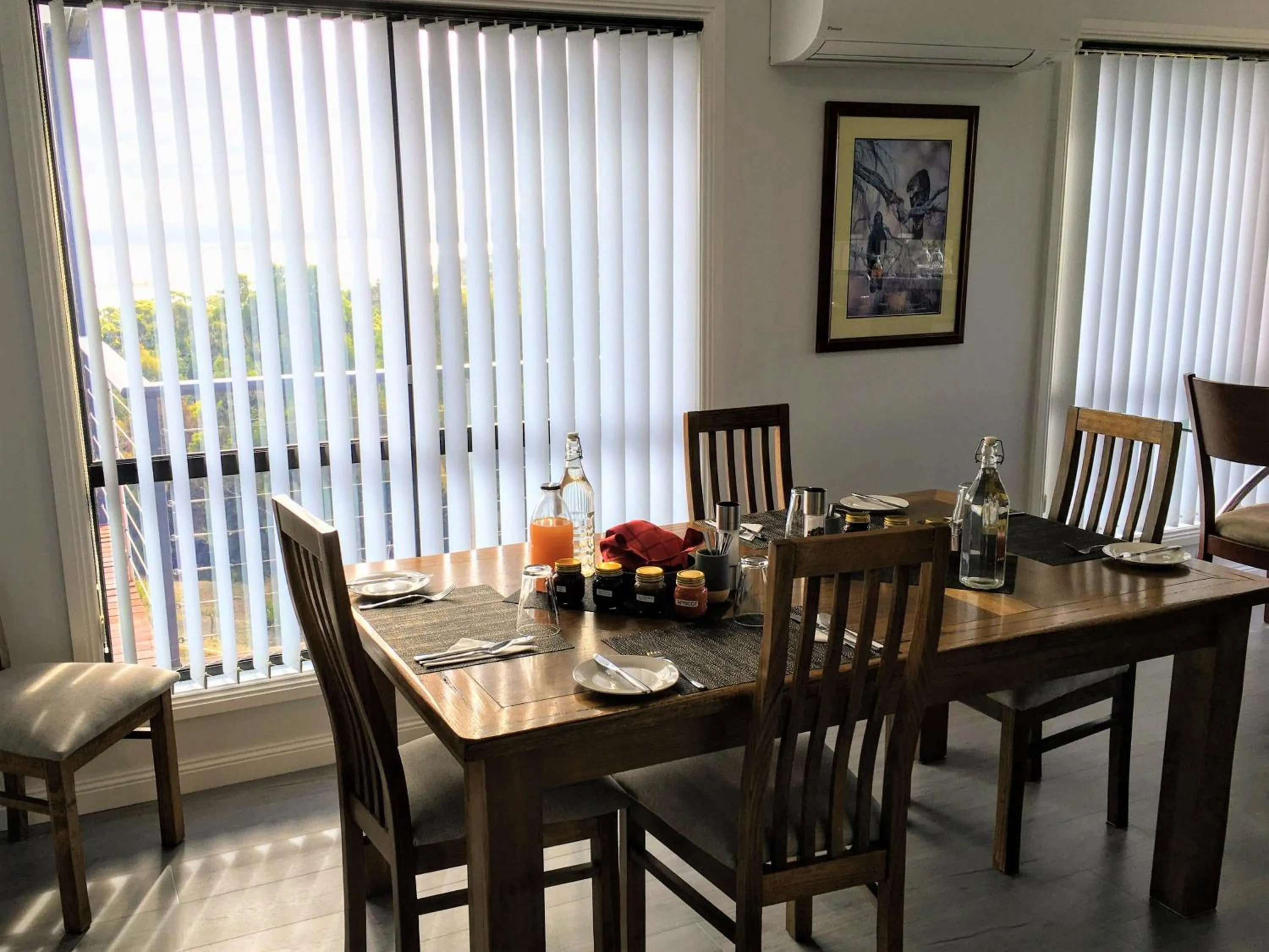 Dining area in Storm Bay B&B